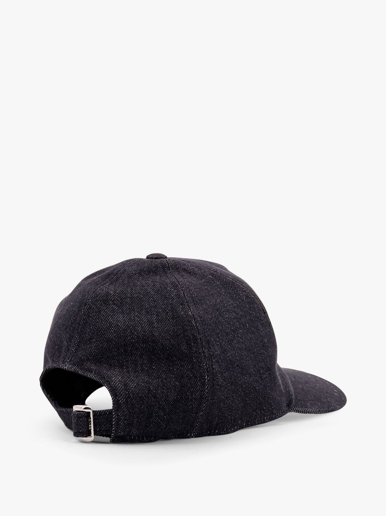 Fendi Denim Baseball Hat With Logo Embroidery Size ONE SIZE - 3 Thumbnail