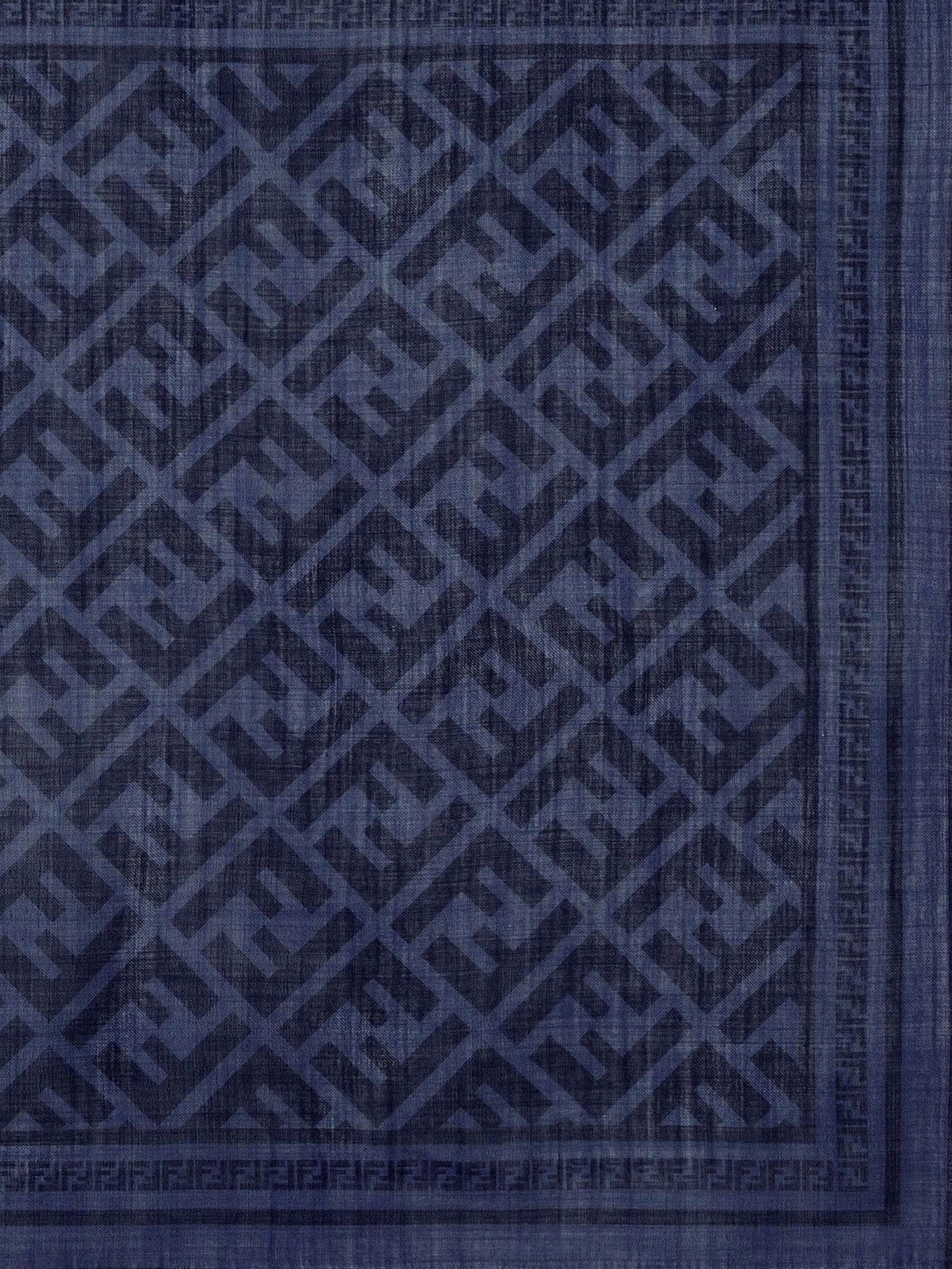 Fendi Wool And Silk Scarf Size ONE SIZE - 2 Thumbnail