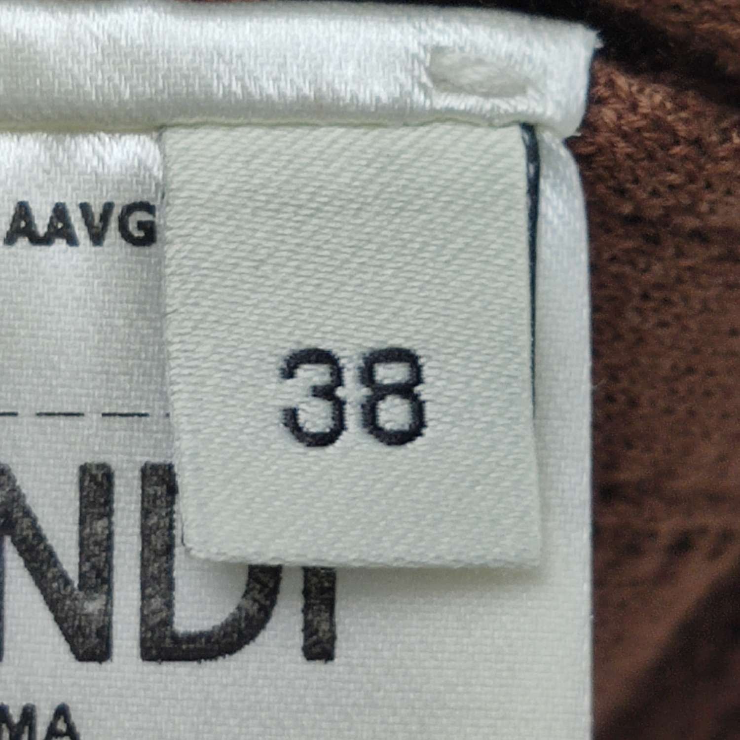 Fendi Fendi Silk Double F Logo Crew Neck Short Sleeve T-Shirt Size M / US 6-8 / IT 42-44 - 9 Thumbnail