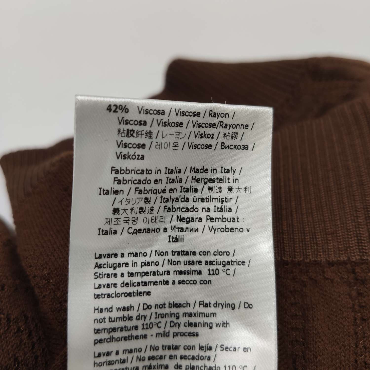 Fendi Fendi Silk Double F Logo Crew Neck Short Sleeve T-Shirt Size M / US 6-8 / IT 42-44 - 16 Thumbnail