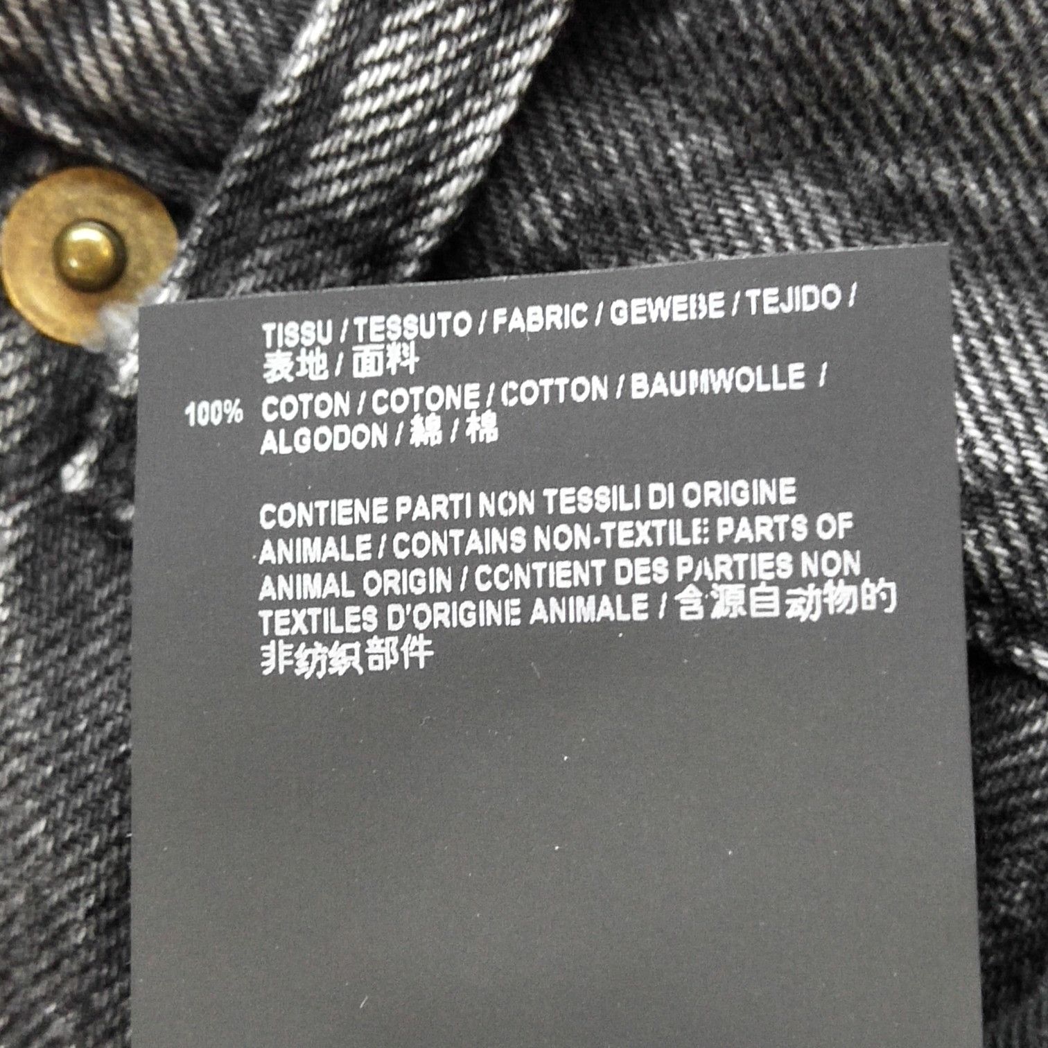 Louis Vuitton Saint Laurent Men's Cotton Frayed Hem Logo Shorts 30 Size US XL / EU 56 / 4 - 19 Thumbnail