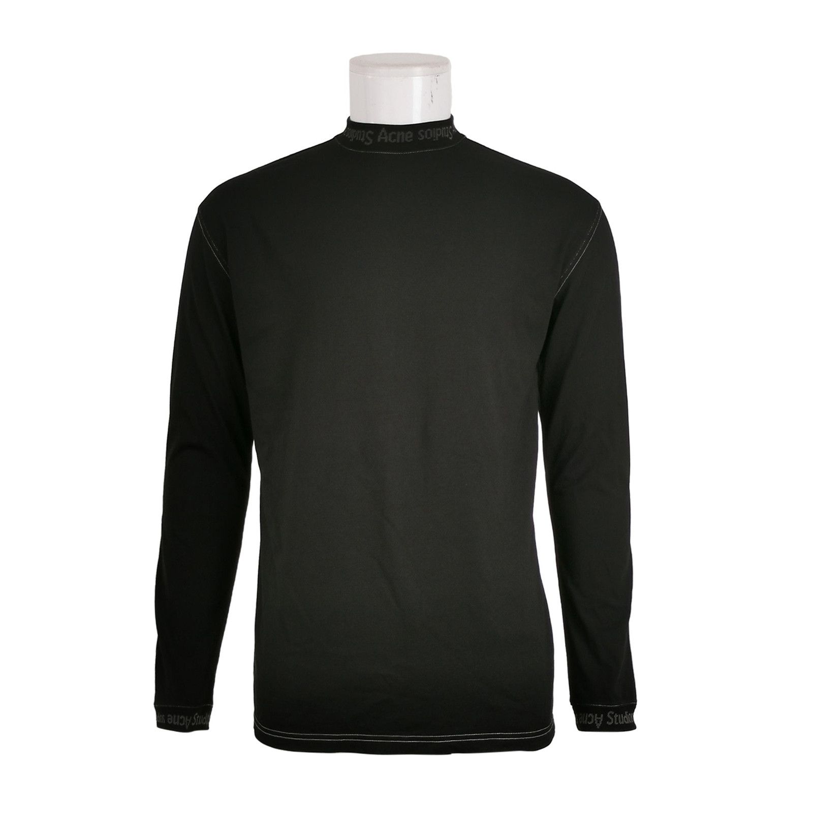 Acne Studios Burberry Cotton Collared Logo T-Shirt M Size XS / US 0-2 / IT 36-38 - 2 Thumbnail