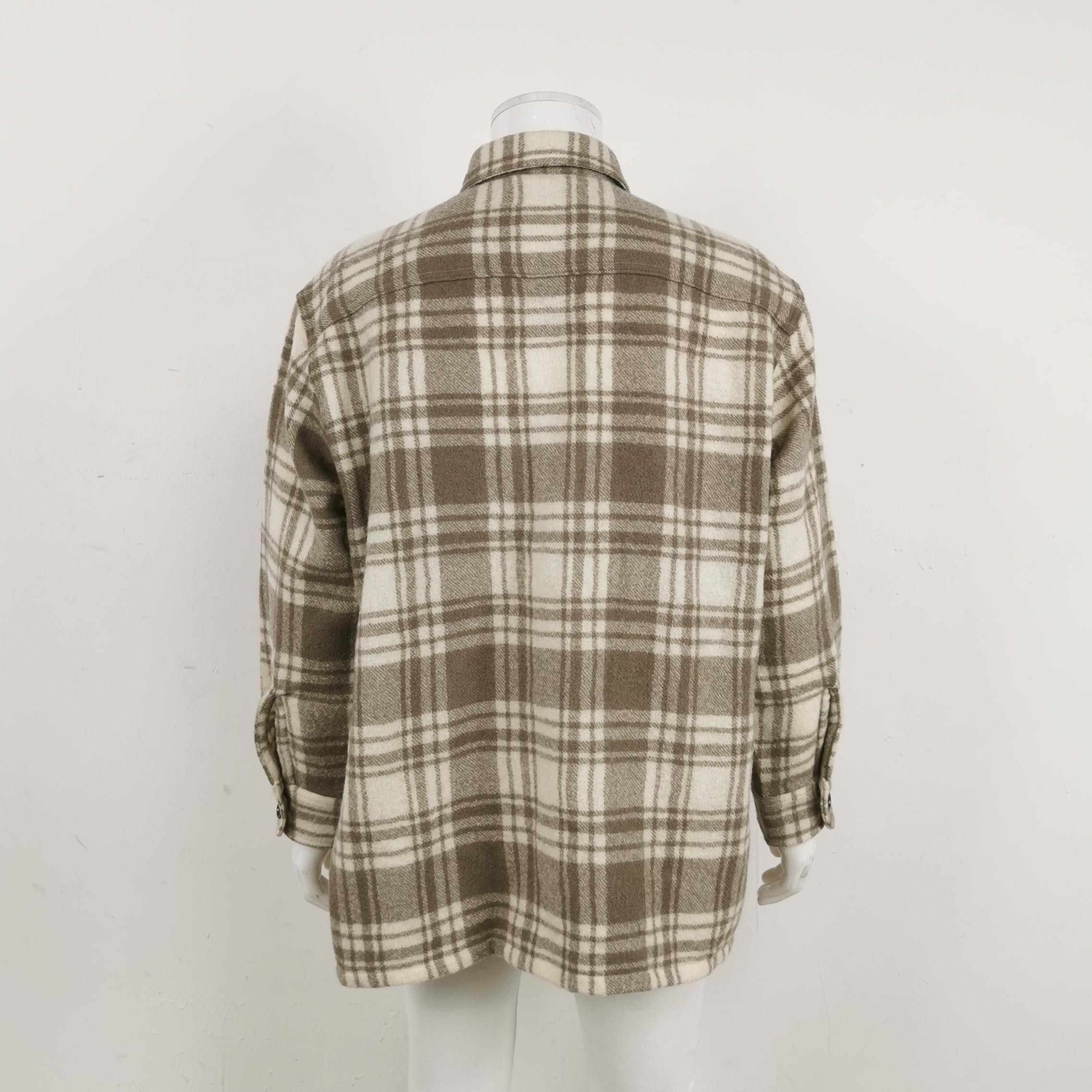 Louis Vuitton AMI Alexandre Mattiussi Wool Check Lapel Coat S Size US S / EU 44-46 / 1 - 3 Thumbnail