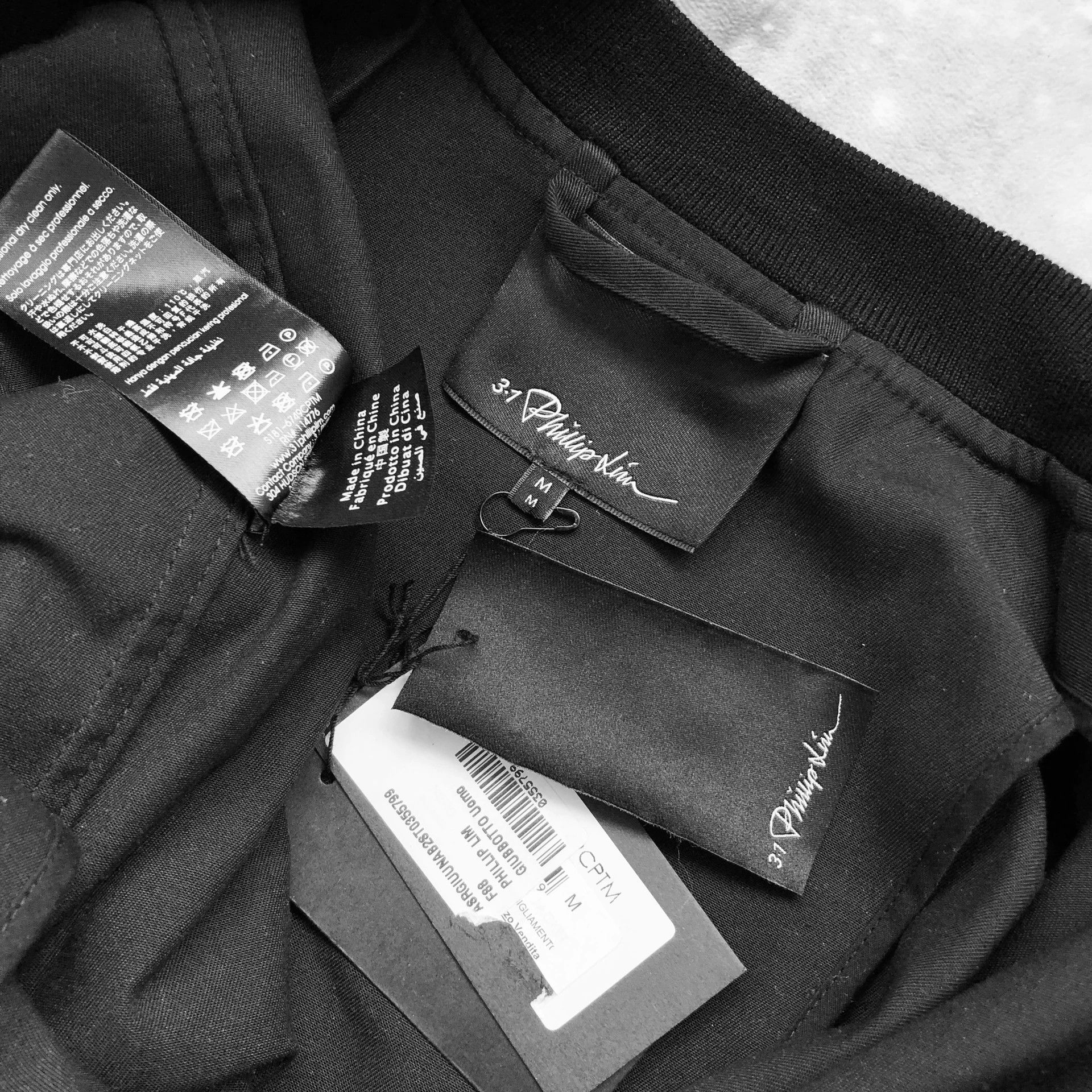 3.1 Phillip Lim 3.1 Phillip Lim Black Shirttail Bomber Size US M / EU 48-50 / 2 - 9 Thumbnail