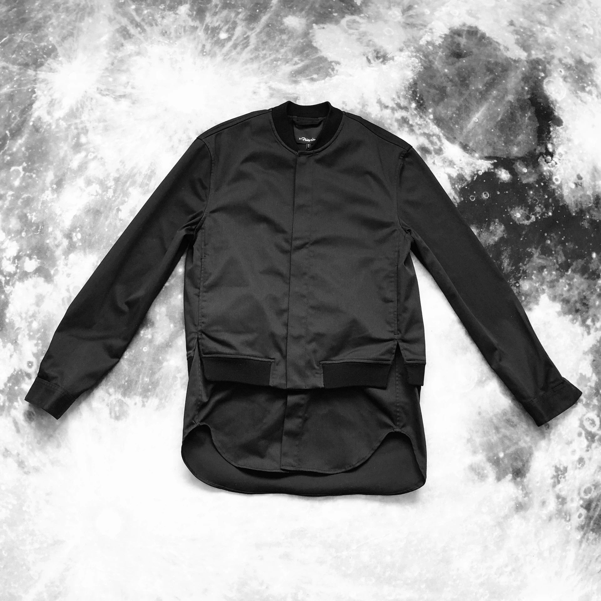 3.1 Phillip Lim 3.1 Phillip Lim Black Shirttail Bomber Size US M / EU 48-50 / 2 - 4 Thumbnail