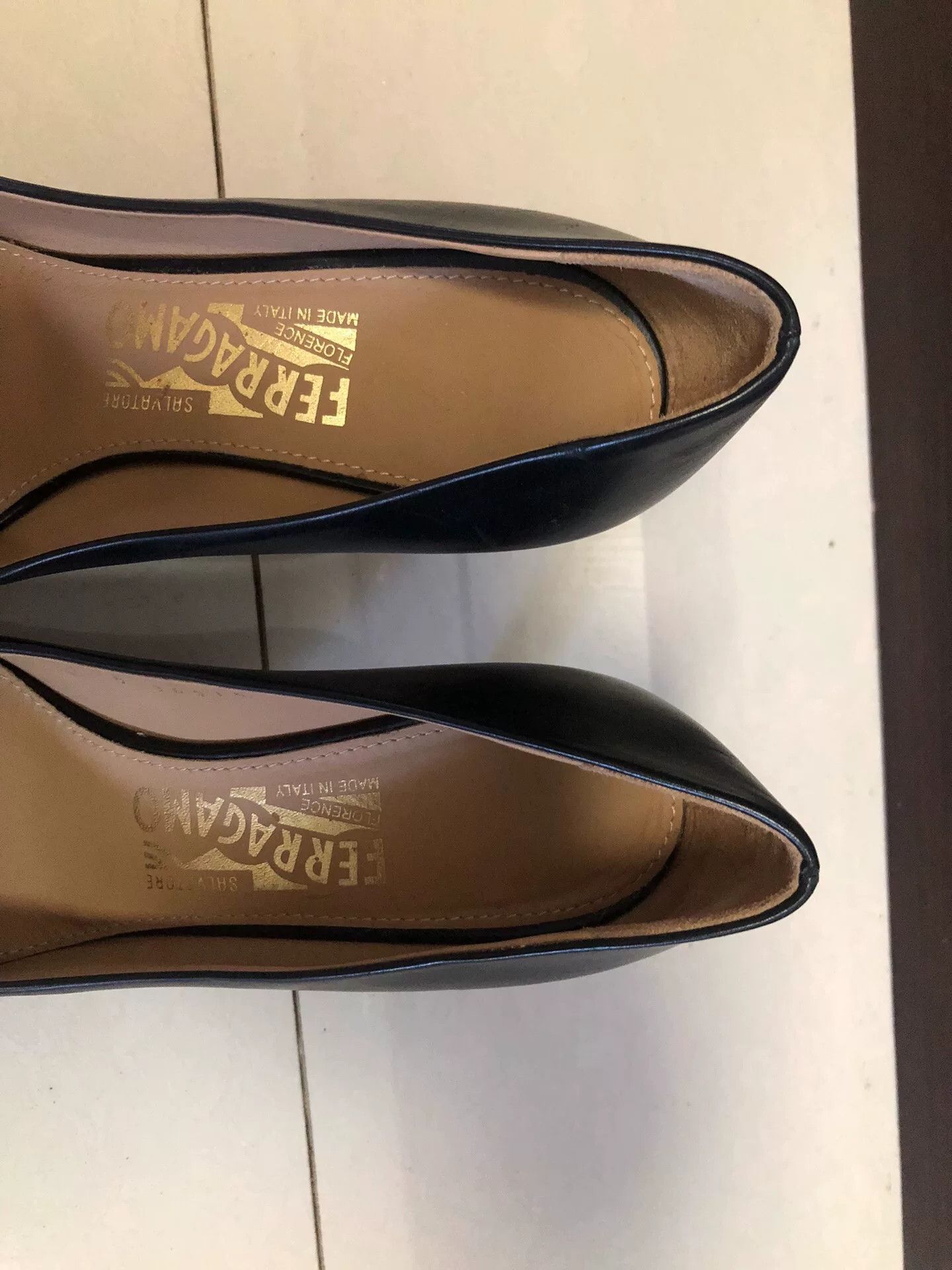 Salvatore Ferragamo Ferragamo Handmade Leather High Heels Size US 4.5 / IT 34.5 - 3 Thumbnail