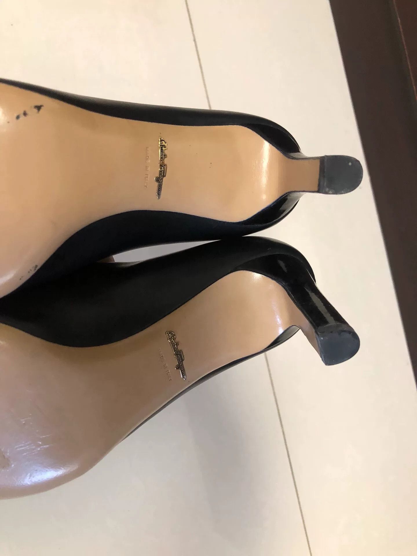 Salvatore Ferragamo Ferragamo Handmade Leather High Heels Size US 4.5 / IT 34.5 - 5 Thumbnail