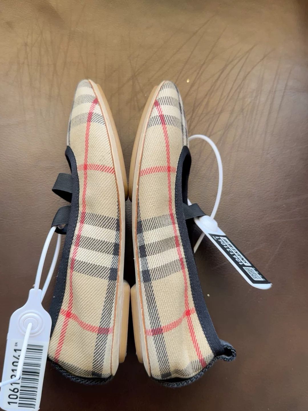 Burberry Burberry Women's Ballet Shoes Size US 7 / IT 37 - 4 Thumbnail