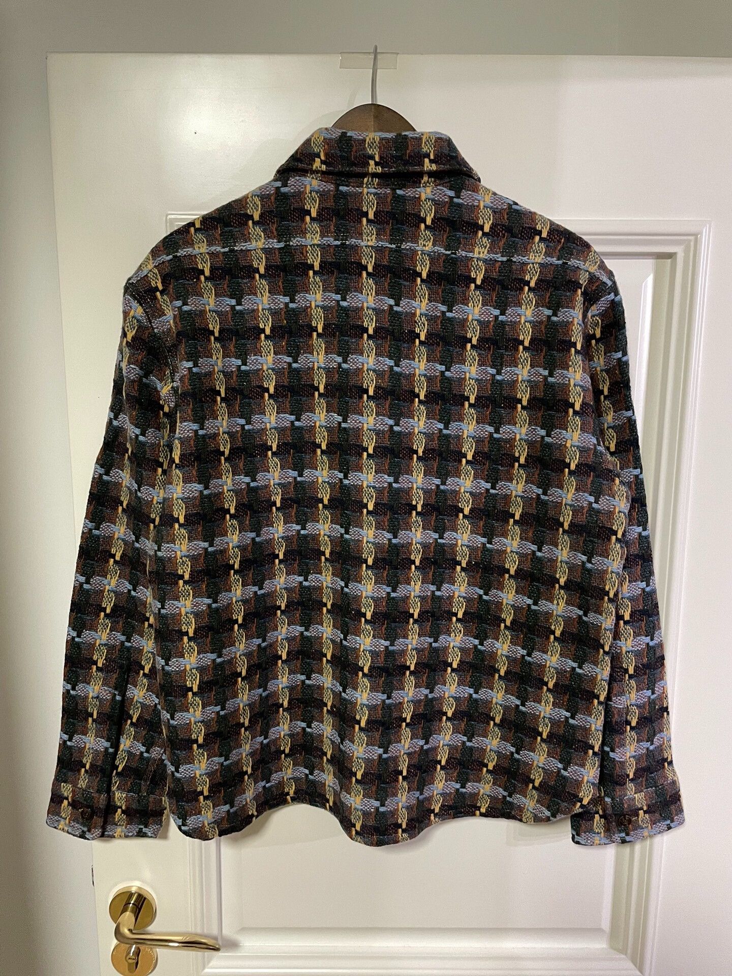Other GUNC Early Thick Jacquard Wool Shirt Size US M / EU 48-50 / 2 - 7 Thumbnail