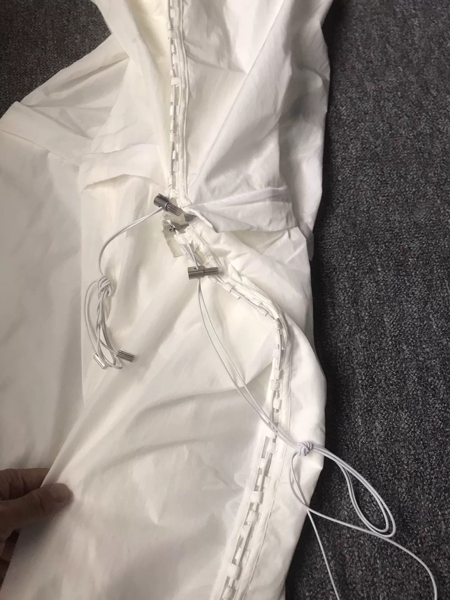 Salvatore Ferragamo Ferragamo White Detachable Casual Pants Size US 32 / EU 48 - 3 Thumbnail
