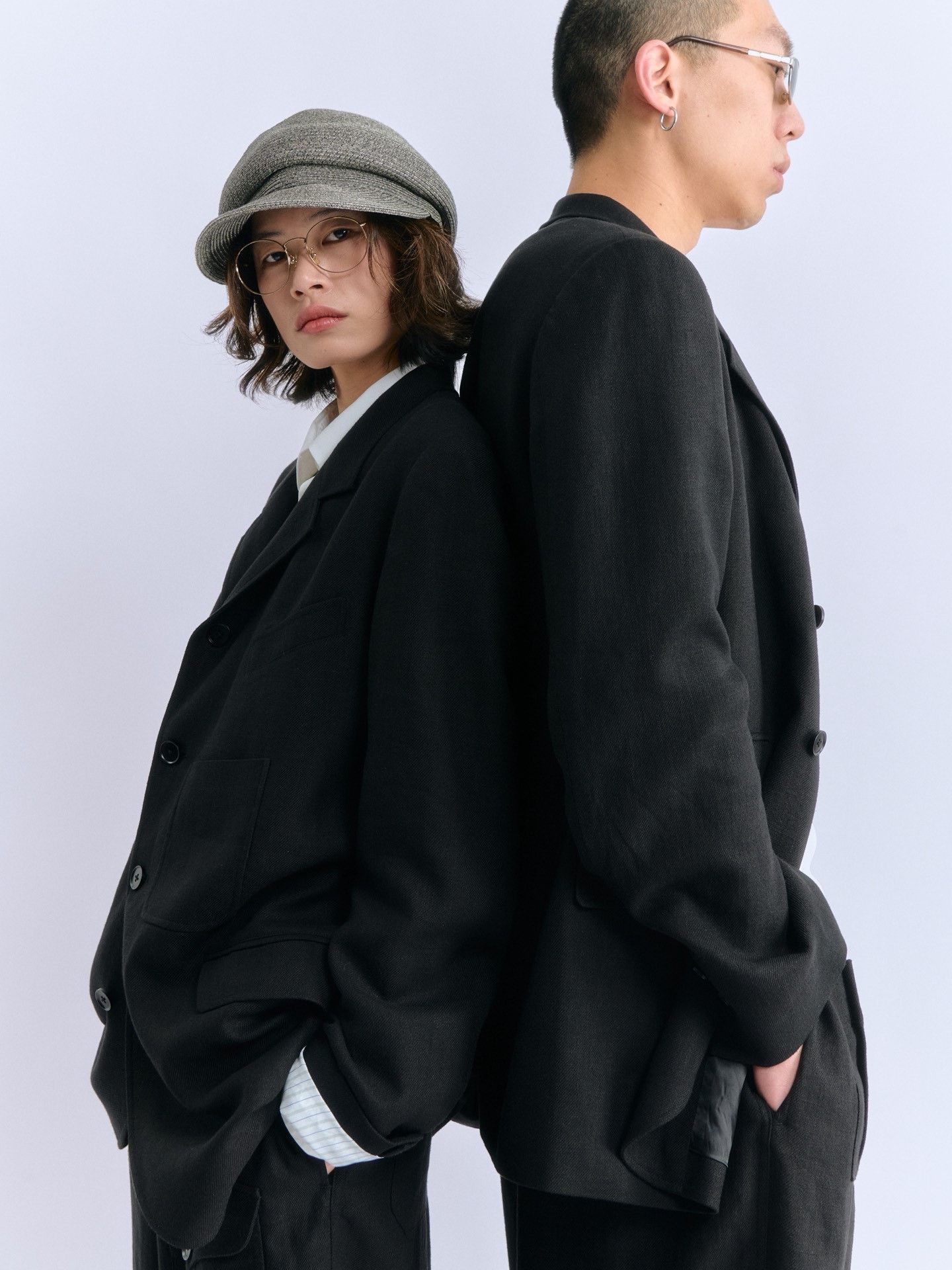 Other Yukio Sato Ramie Tencel Blend Blazer Size US M / EU 48-50 / 2 - 4 Thumbnail