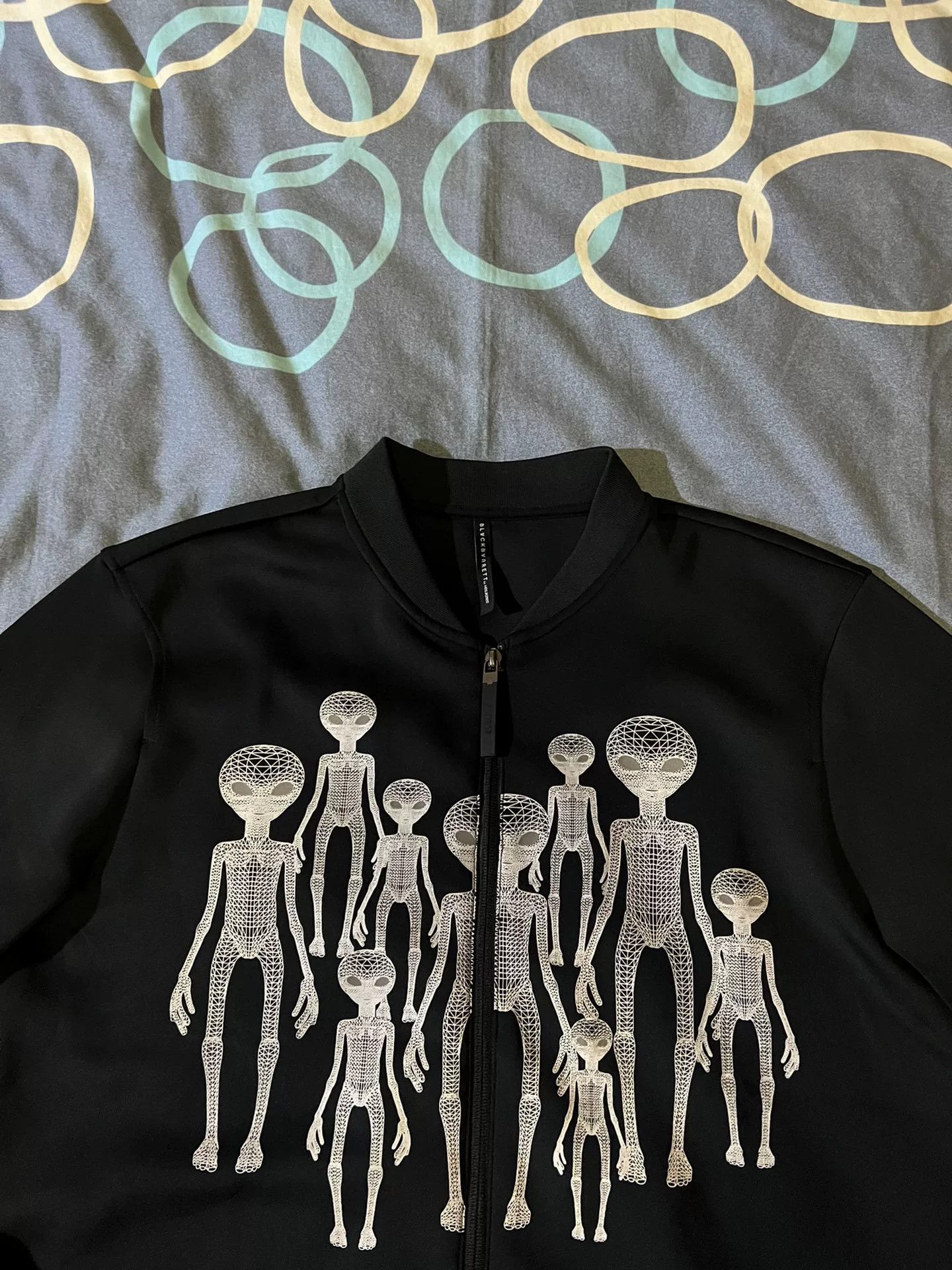 Other Black Barrett ET Alien Embroidery Jacket Size US XL / EU 56 / 4 - 2 Thumbnail