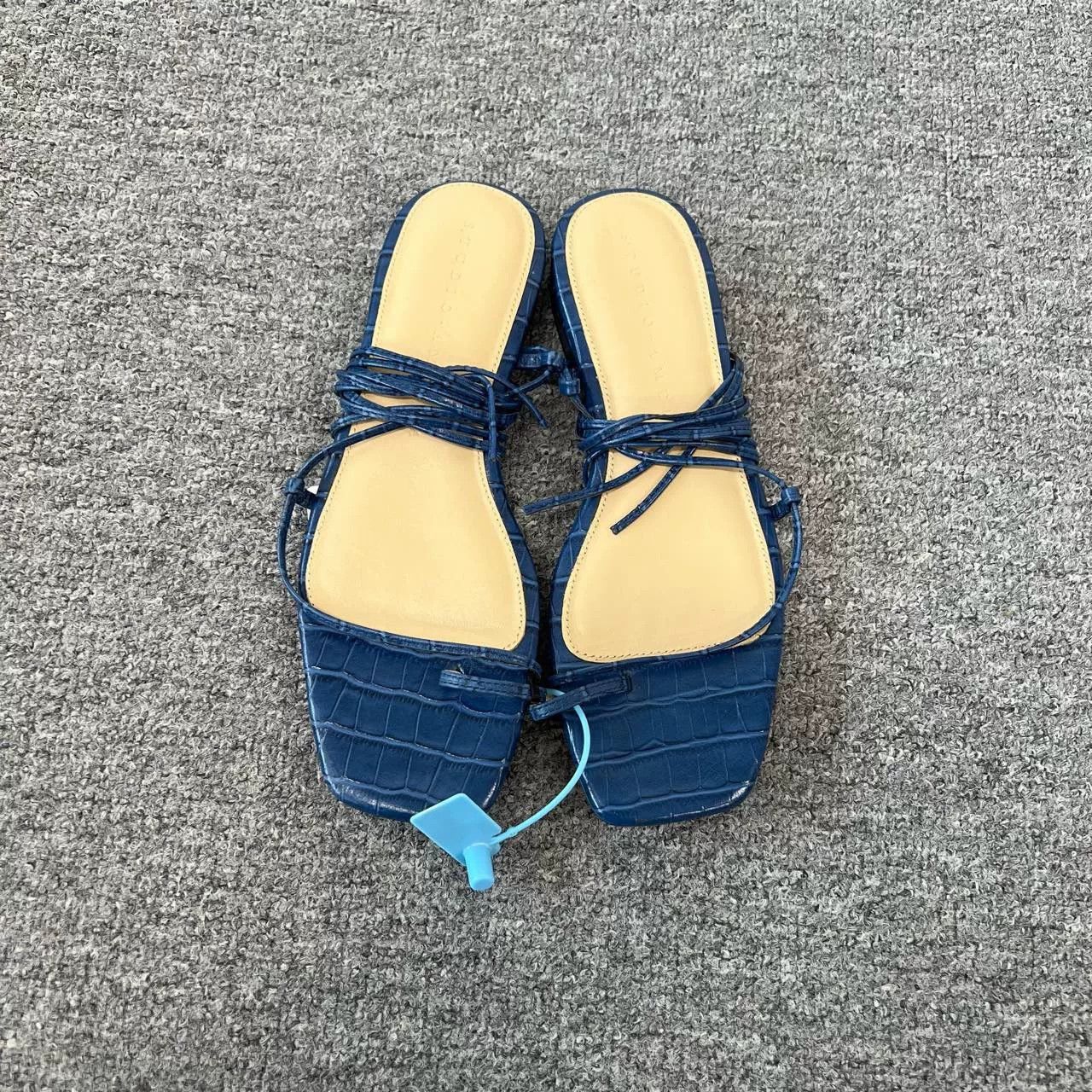 Other Studio Amelia Flat Strappy Roman Sandals Size US 7 / IT 37 - 2 Thumbnail