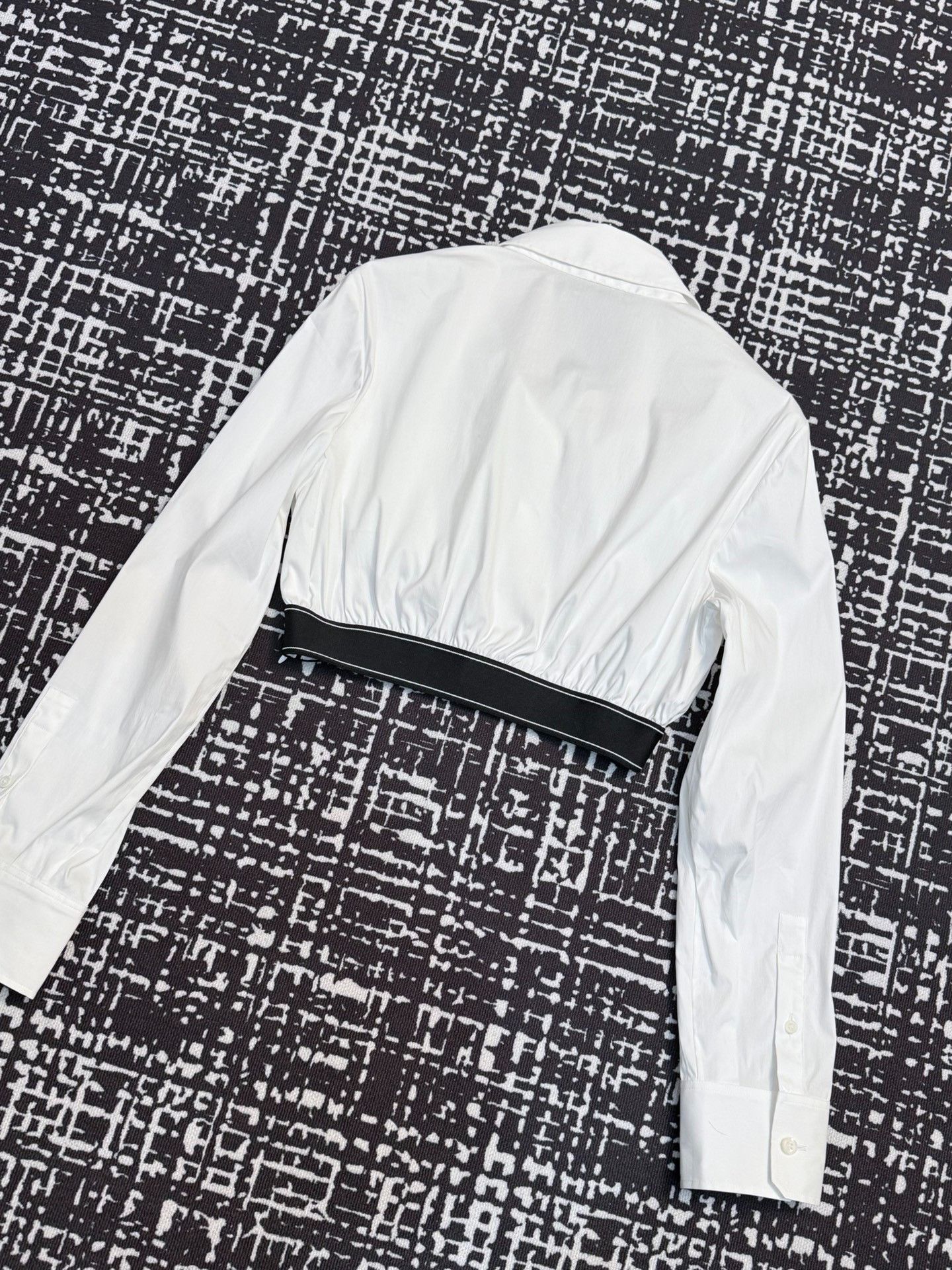 Other White Short Long-Sleeve Shirt Size S / US 4 / IT 40 - 2 Thumbnail