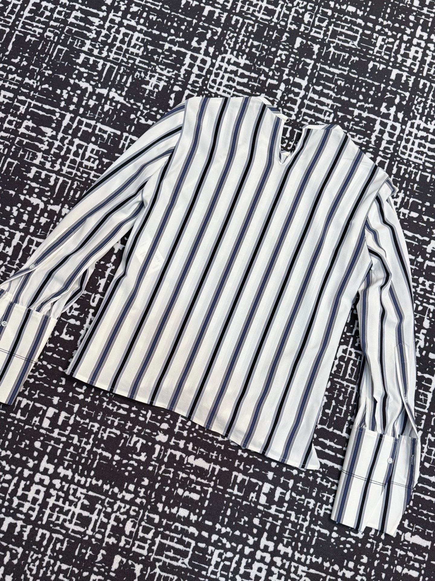 Other Blue and White Striped Shirt Size XXS / US 00 / IT 34 - 2 Thumbnail