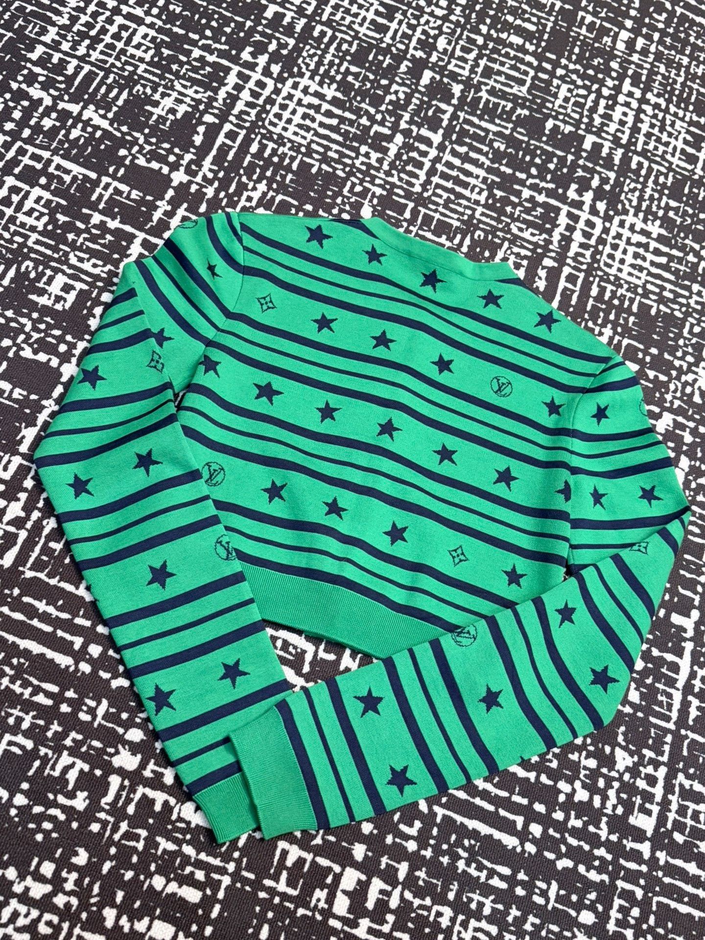 Other Green Star Knit Cardigan XS Size XS / US 0-2 / IT 36-38 - 2 Thumbnail