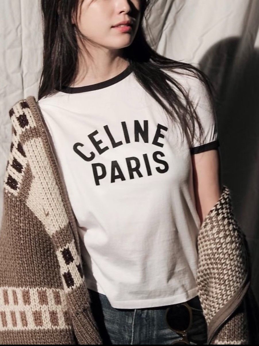 Other Celine Paris Letter T-Shirt Size XS / US 0-2 / IT 36-38 - 7 Thumbnail