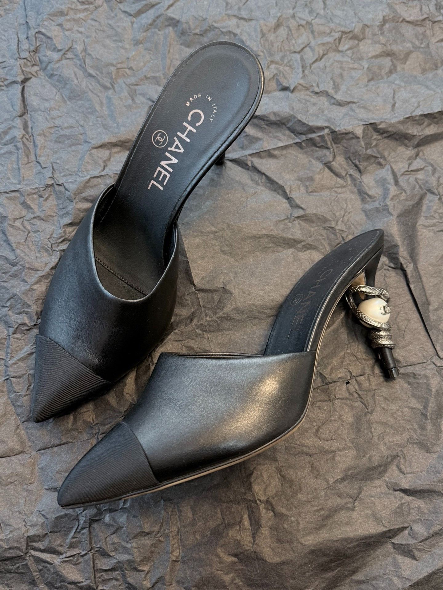 Other Pearl Snake High Heels Size US 6 / IT 36 - 2 Thumbnail