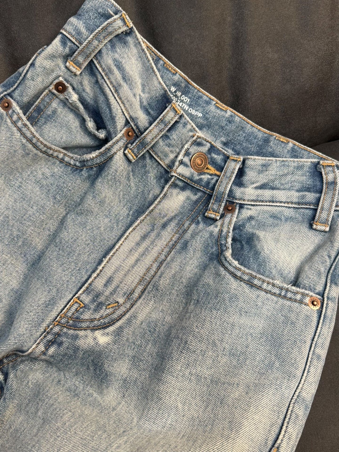 Other High-Waisted Denim Jeans Size 32" / US 10 / IT 46 - 2 Thumbnail