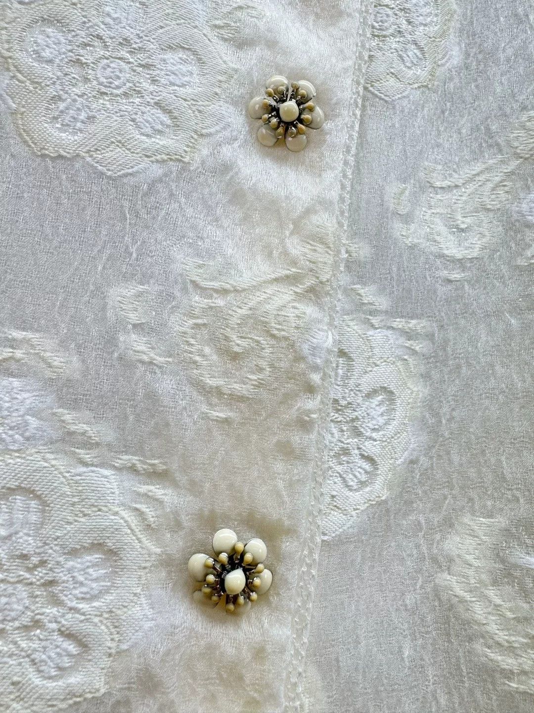 Other Shiatzy Chen Embroidered Silk Jacket Size M / US 6-8 / IT 42-44 - 2 Thumbnail
