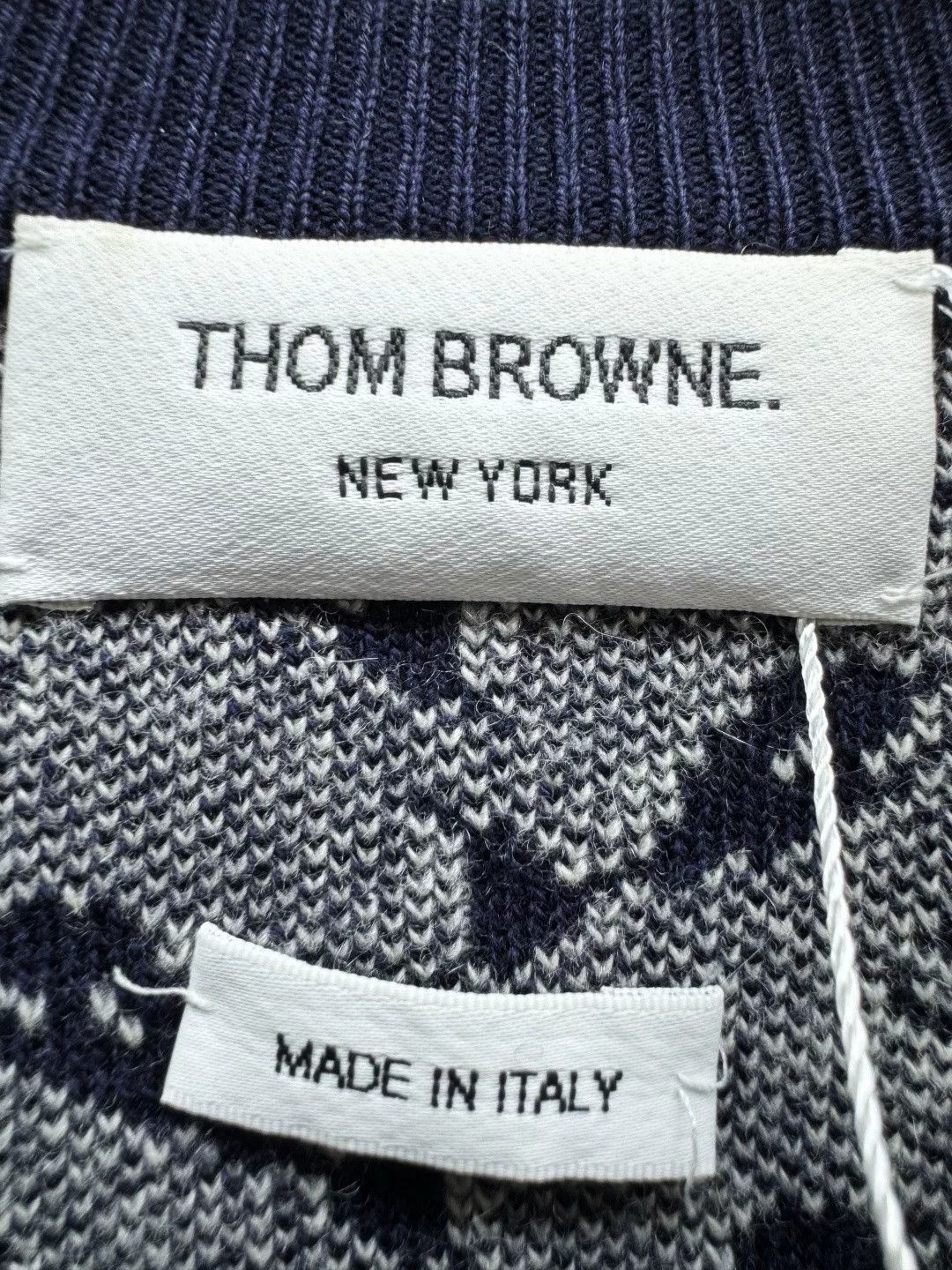 Thom Browne Thom Browne TB Wool Cashmere Sweater Size US M / EU 48-50 / 2 - 2 Thumbnail