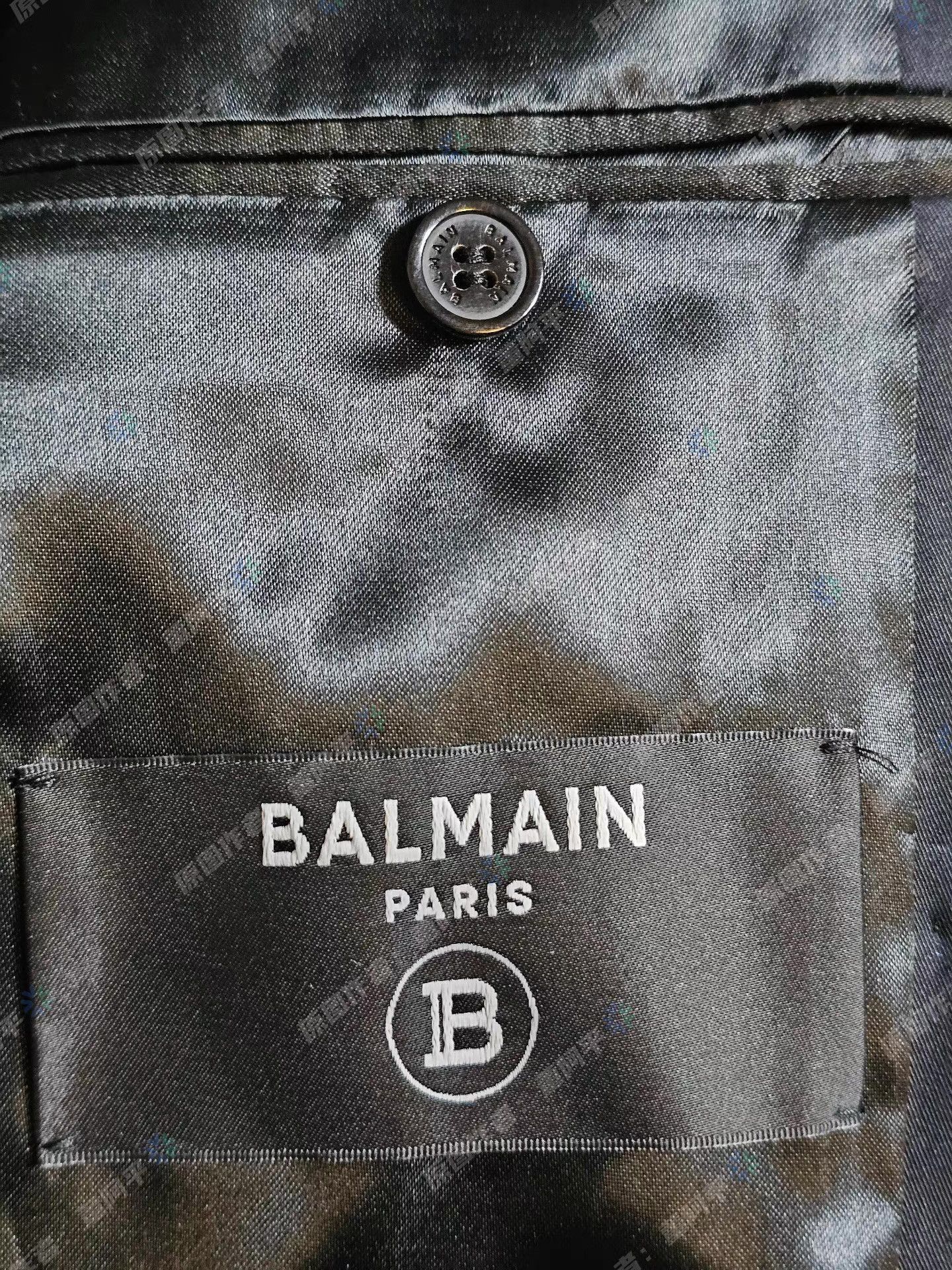 Balmain Double-Breasted Black Blazer Size US M / EU 48-50 / 2 - 5 Thumbnail