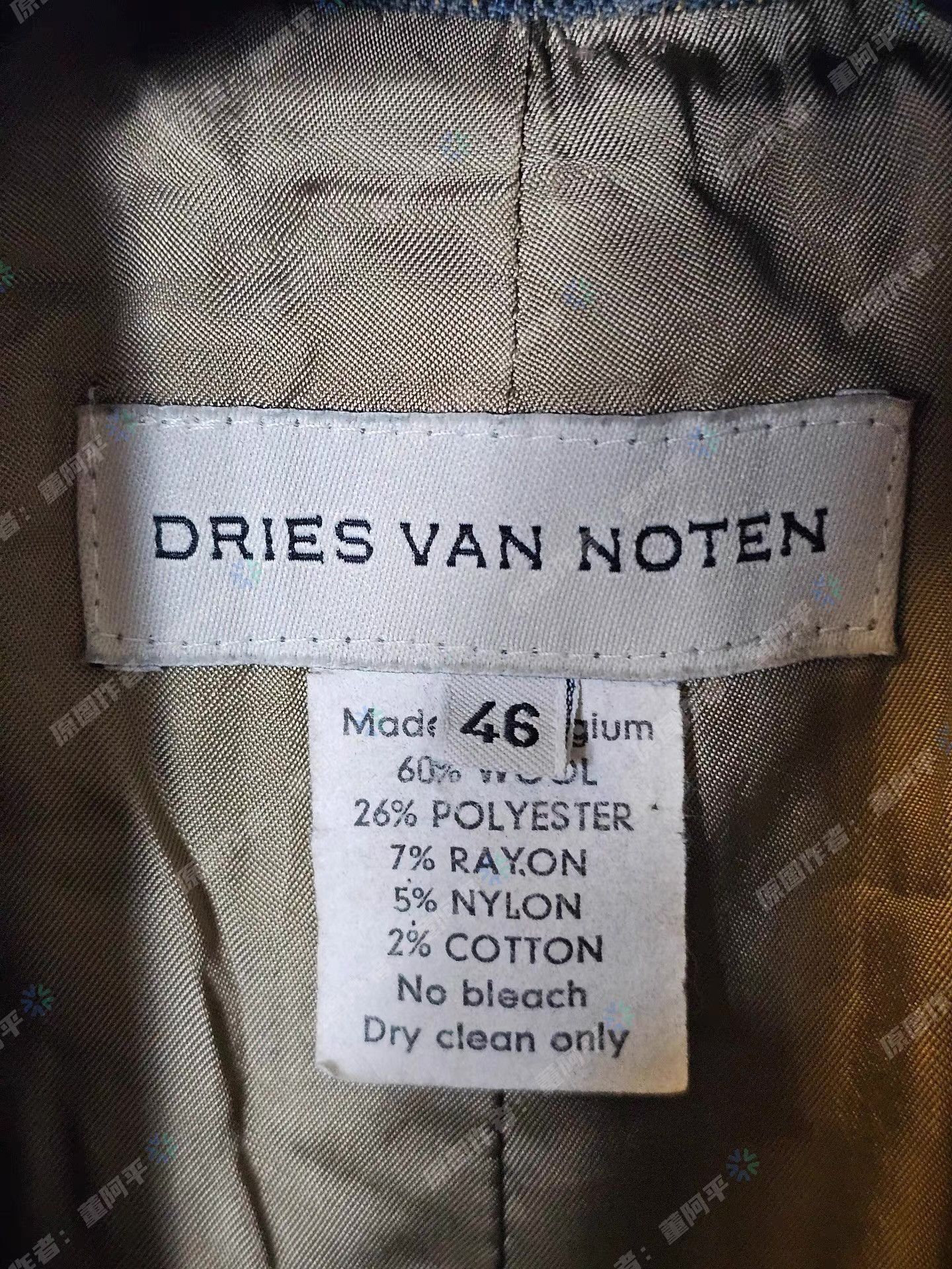 Dries Van Noten Black Plaid Single-Breasted Blazer Size US M / EU 48-50 / 2 - 6 Thumbnail