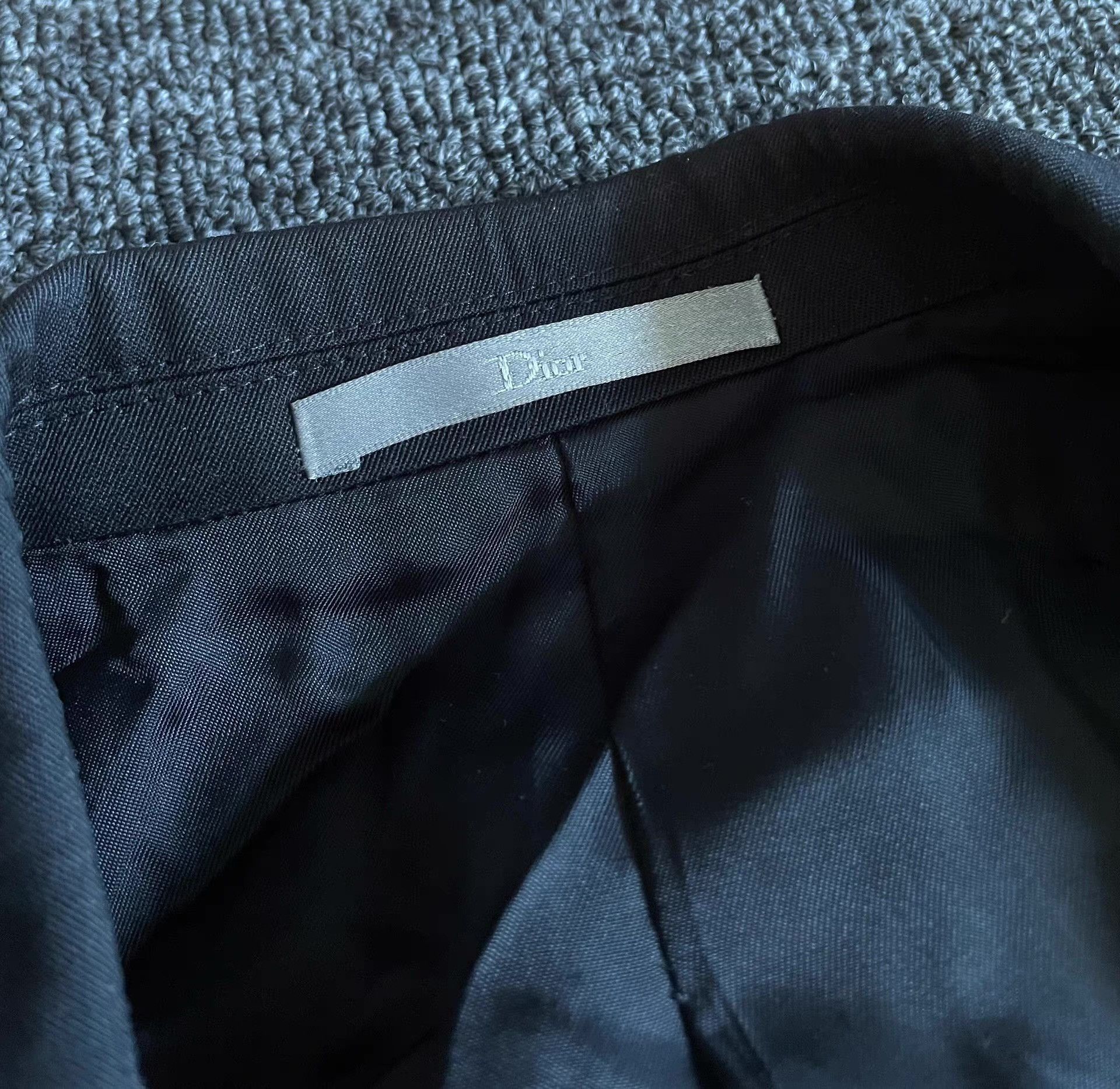 Dior Black Blazer with Embroidered Detail Size US M / EU 48-50 / 2 - 5 Thumbnail