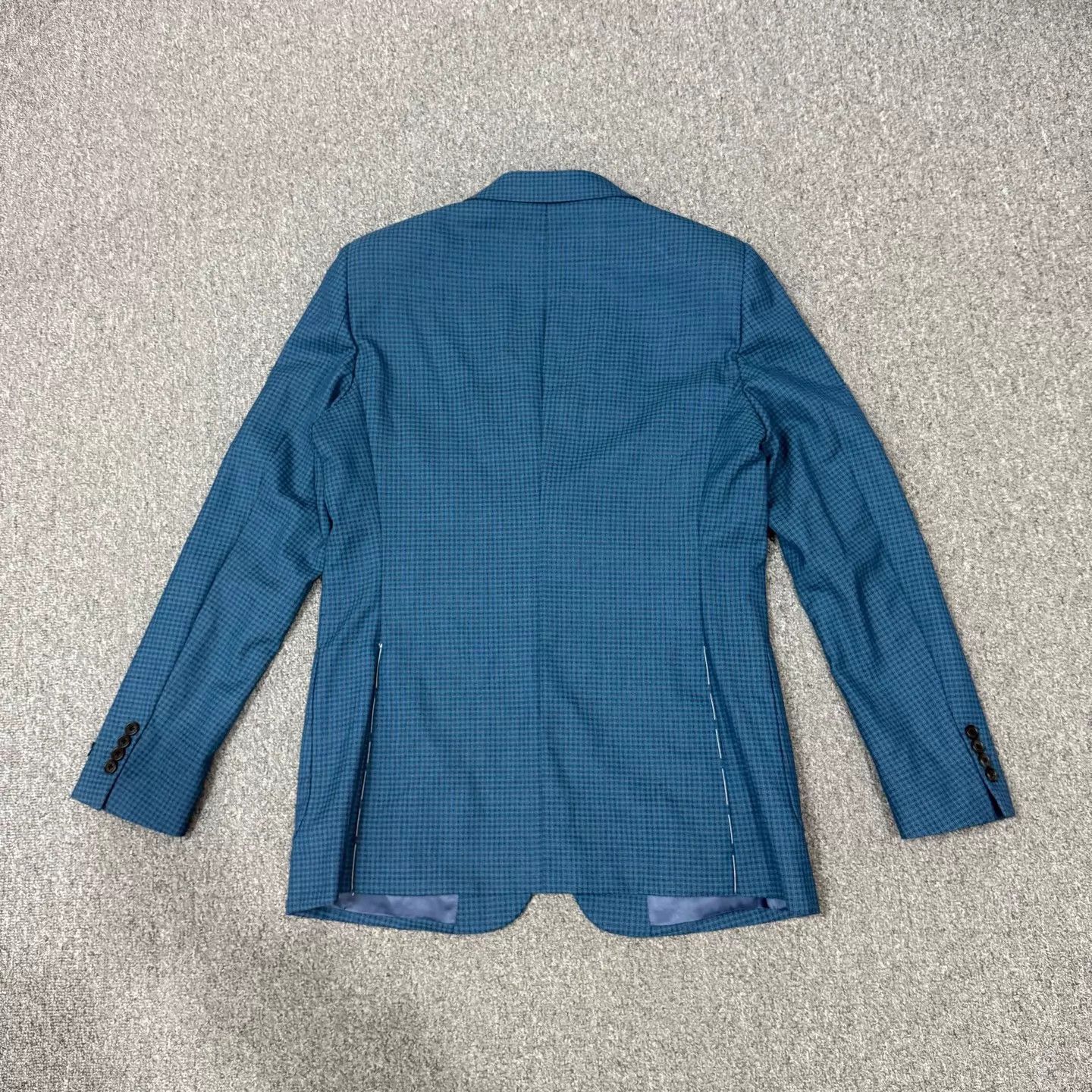 Prada Blue Checkered Light Jacket Blazer Size US M / EU 48-50 / 2 - 3 Thumbnail