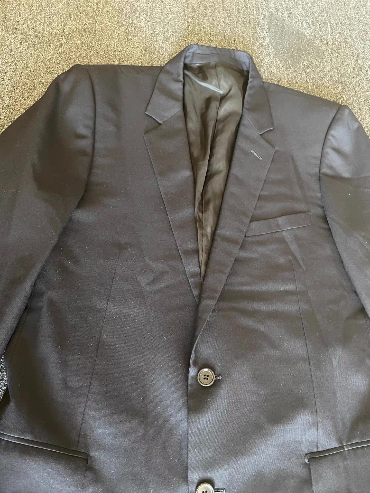 Dior Black Single-Breasted Formal Jacket Size US M / EU 48-50 / 2 - 2 Thumbnail