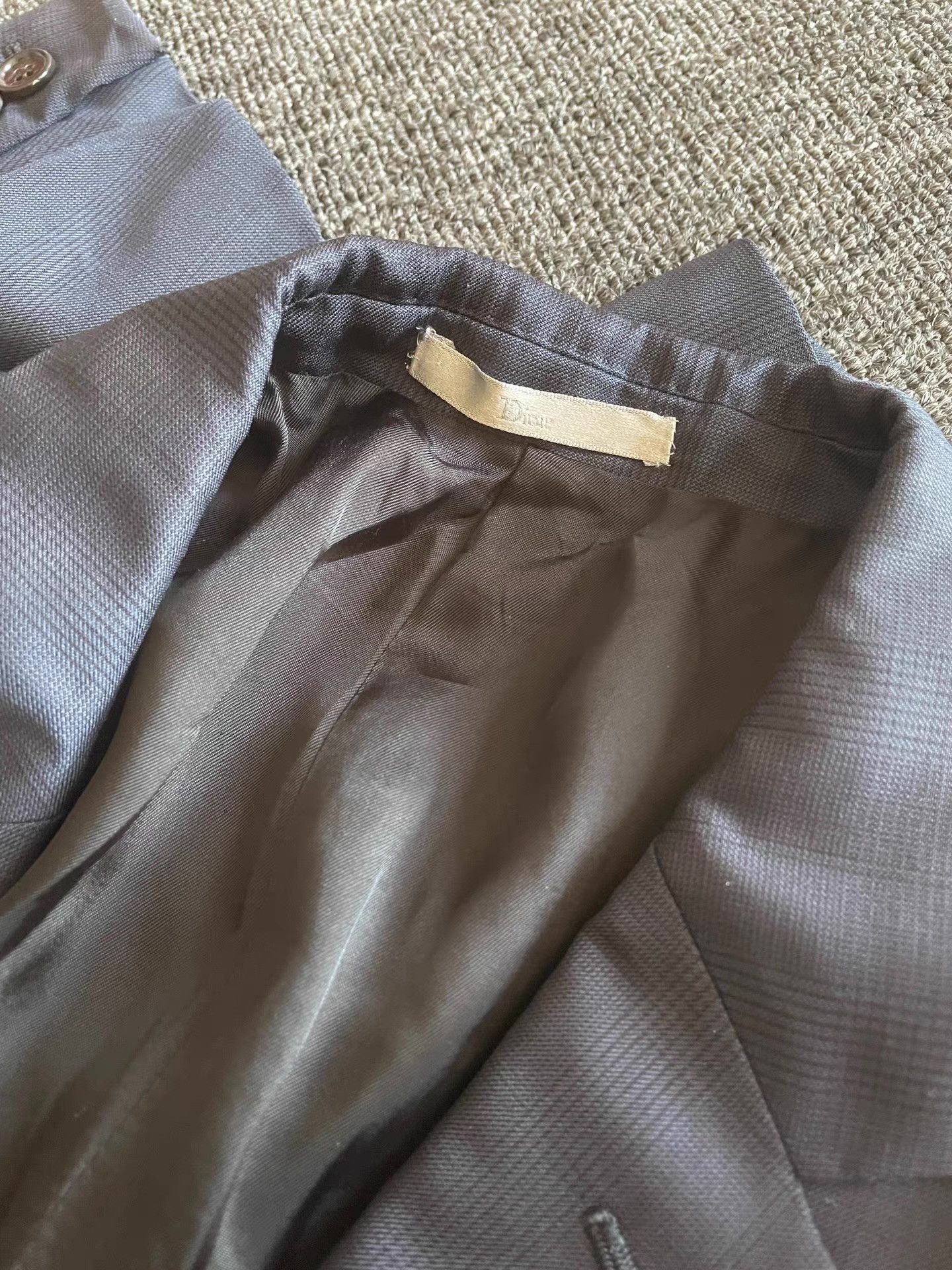 Dior Blue Formal Blazer with Button Closure Size US M / EU 48-50 / 2 - 4 Thumbnail