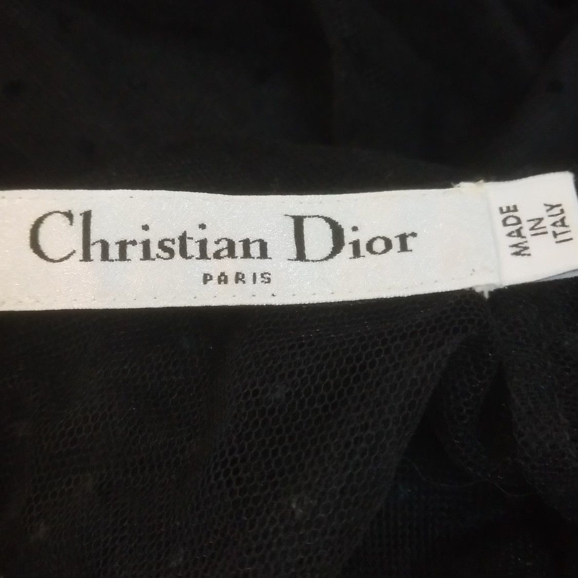 Dior Dior Polka Dot Puff Sleeve Long Dress US8 Size M / US 6-8 / IT 42-44 - 5 Thumbnail
