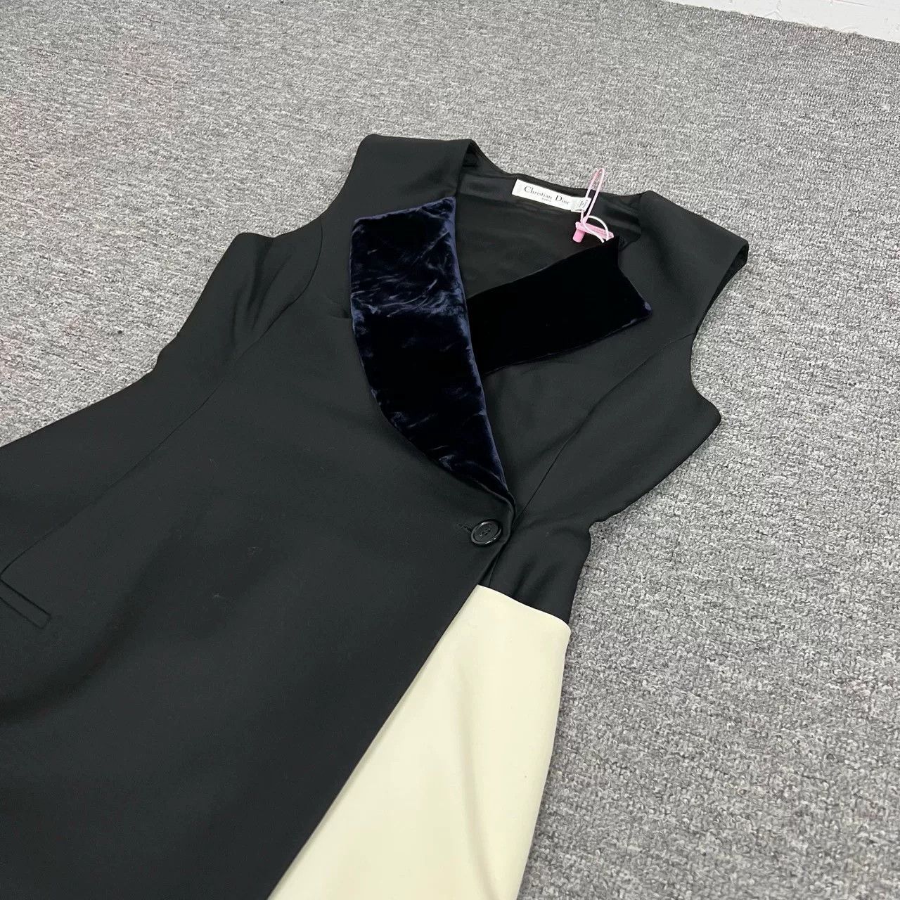 Dior Dior Black White Tank Dress Size M / US 6-8 / IT 42-44 - 2 Thumbnail