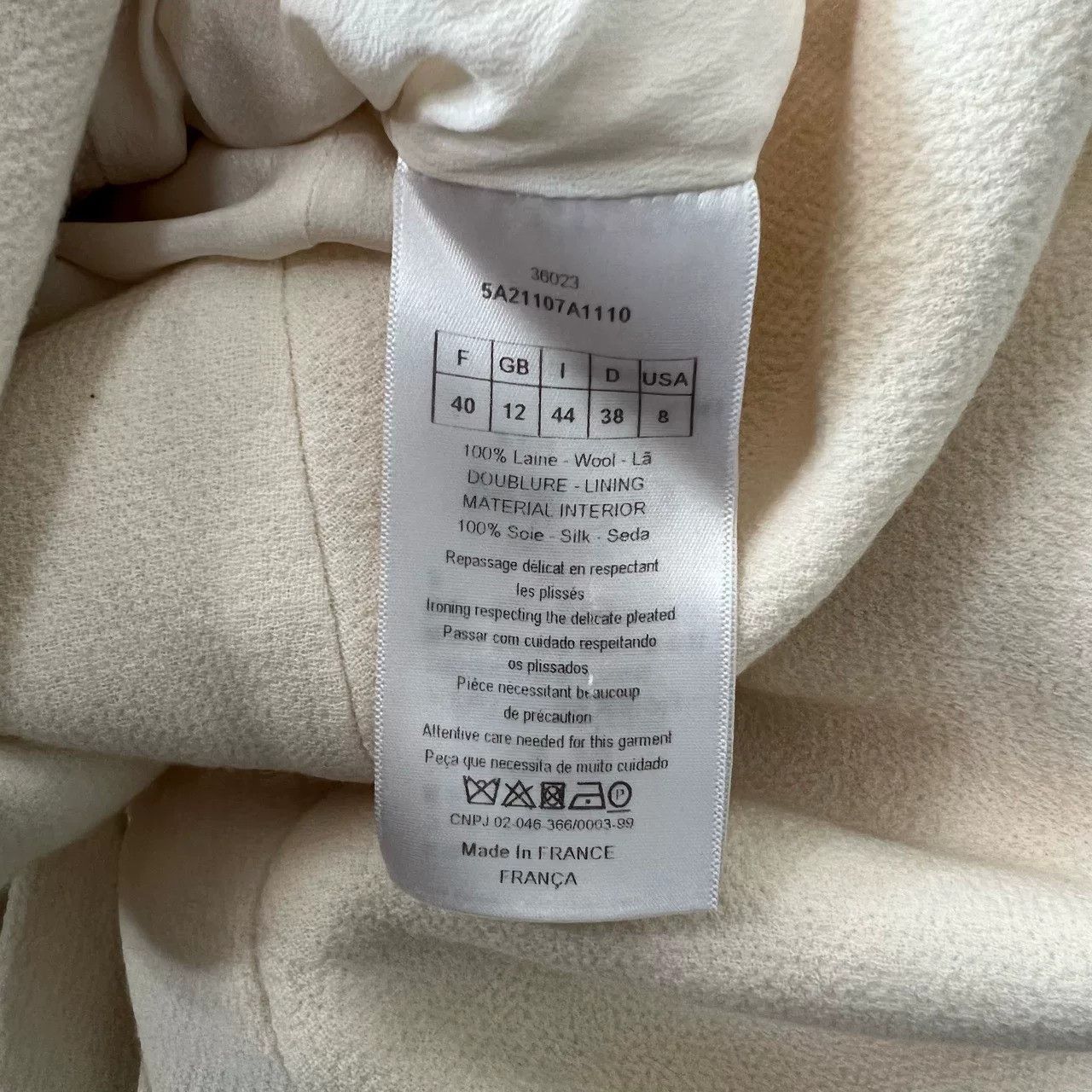 Dior Dior Off-White Sleeveless Dress Size M / US 6-8 / IT 42-44 - 5 Thumbnail