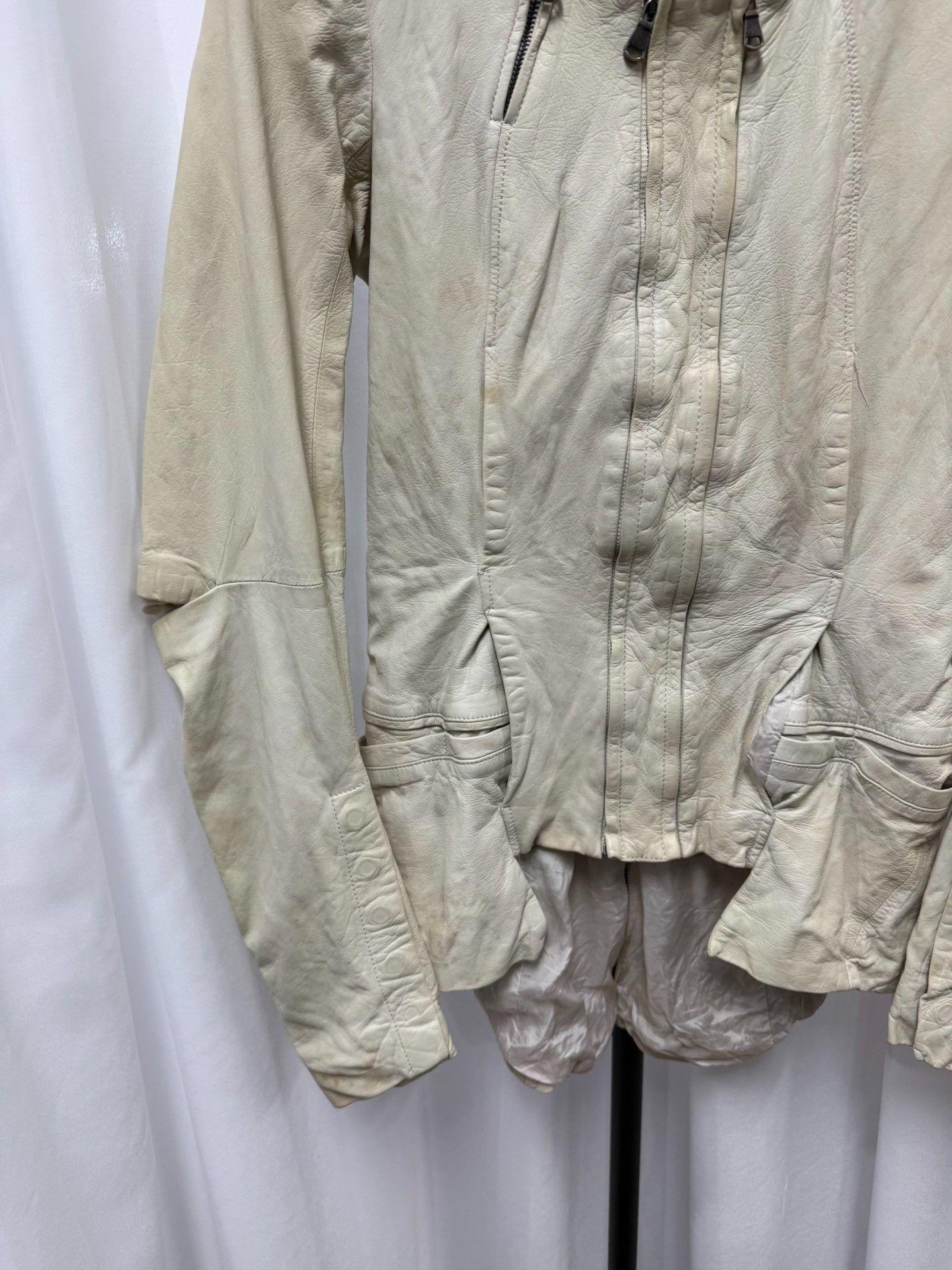 Ilaria Nistri Ilaria Nistri Pioneer Zipper Sheepskin Jacket Size M / US 6-8 / IT 42-44 - 3 Thumbnail
