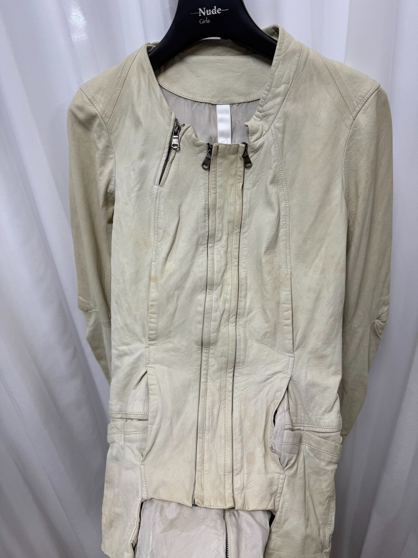 Ilaria Nistri Ilaria Nistri Pioneer Zipper Sheepskin Jacket Size M / US 6-8 / IT 42-44 - 4 Thumbnail