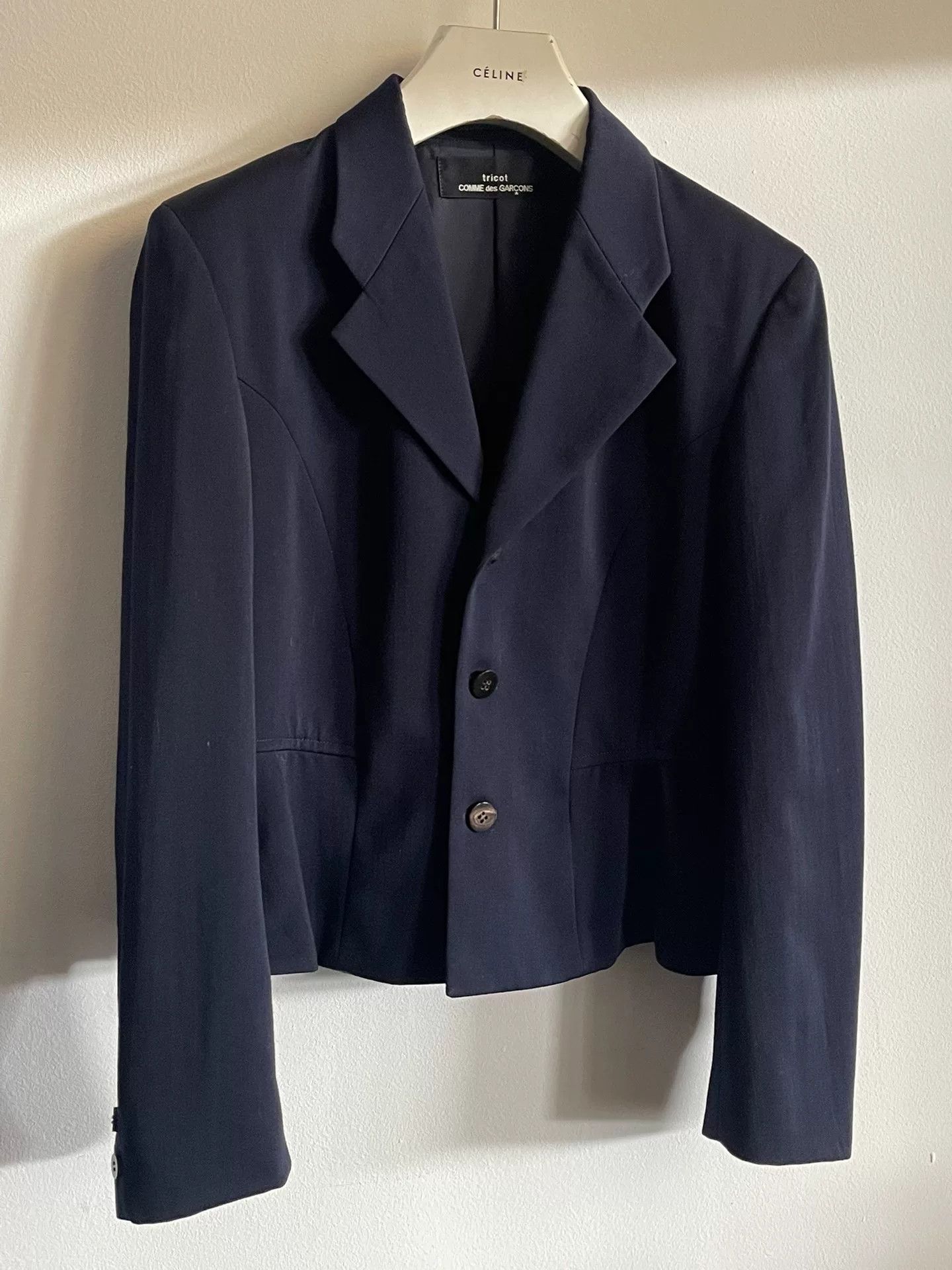 Comme des Garcons COMME des GARÇONS 1998 Vintage Short Blazer Size M / US 6-8 / IT 42-44 - 5 Thumbnail