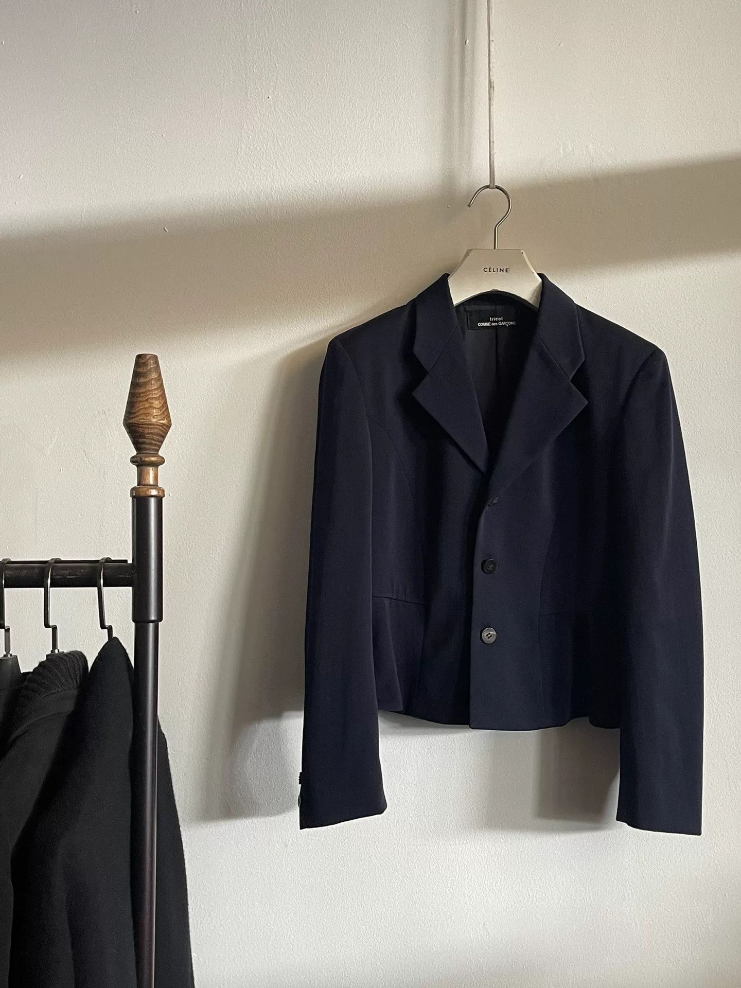 Comme des Garcons COMME des GARÇONS 1998 Vintage Short Blazer Size M / US 6-8 / IT 42-44 - 3 Thumbnail