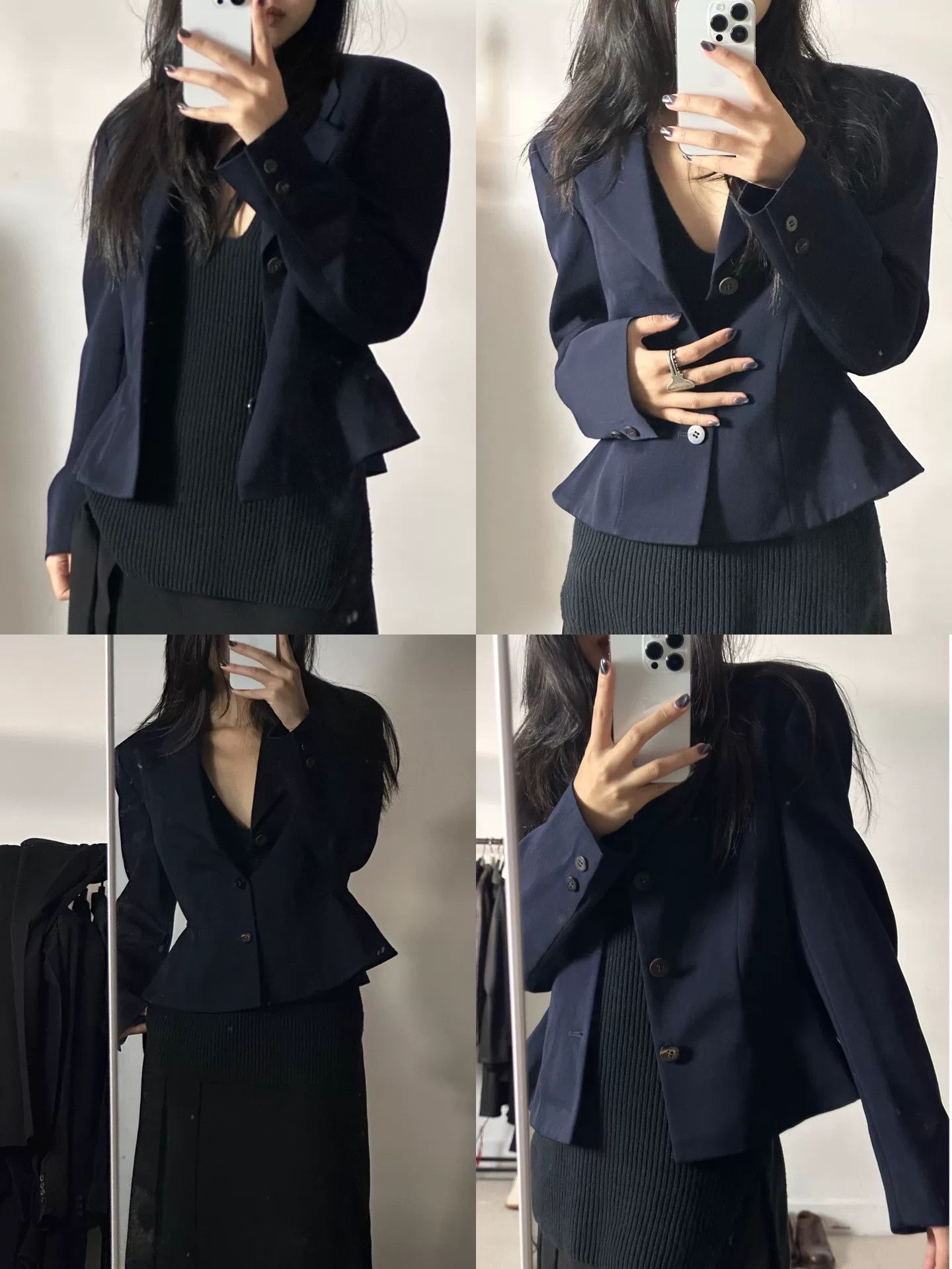 Comme des Garcons COMME des GARÇONS 1998 Vintage Short Blazer Size M / US 6-8 / IT 42-44 - 9 Thumbnail