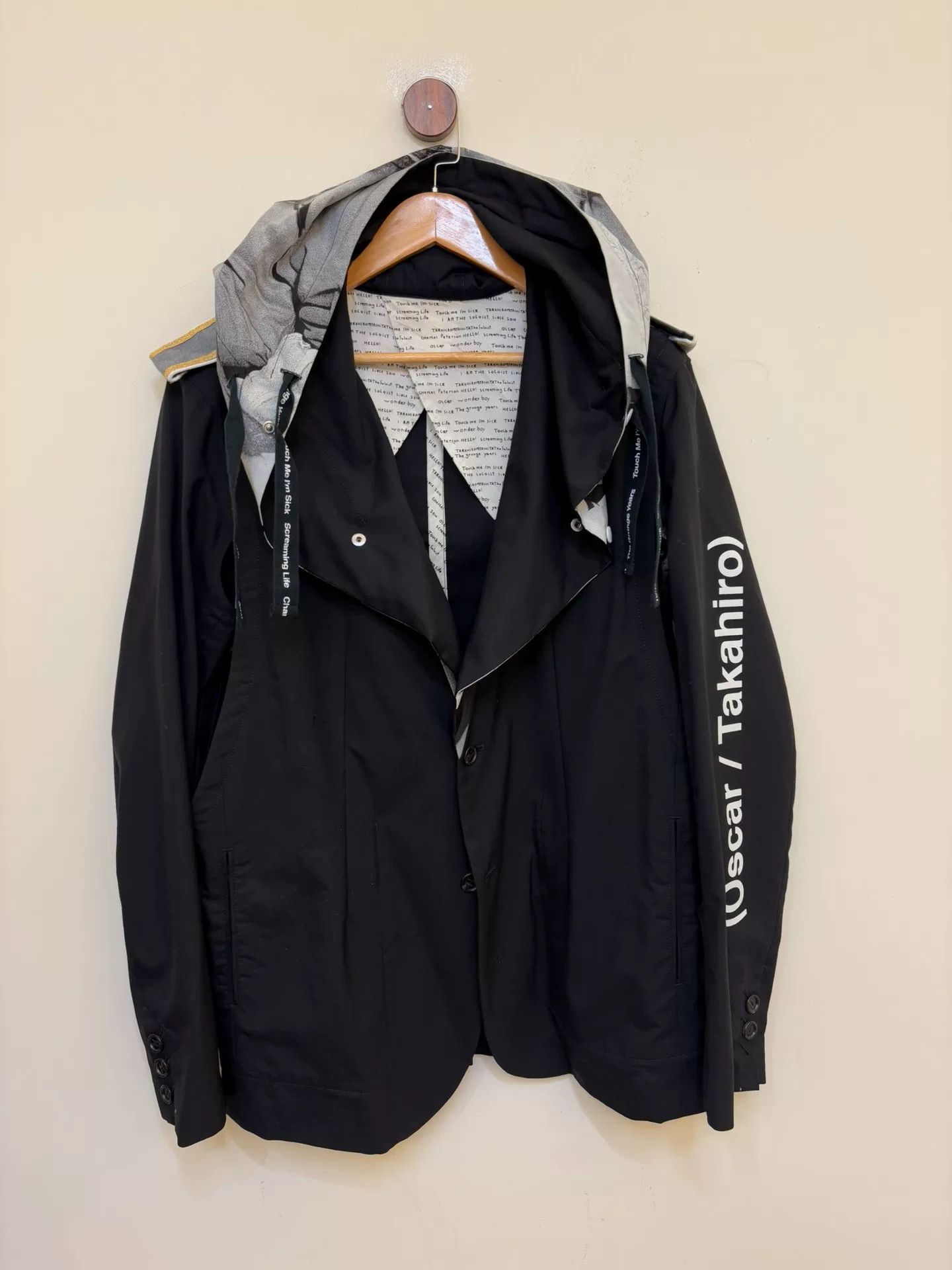 Takahiromiyashita The Soloist. The Soloist Cobain Hooded Blazer Size US M / EU 48-50 / 2 - 4 Thumbnail