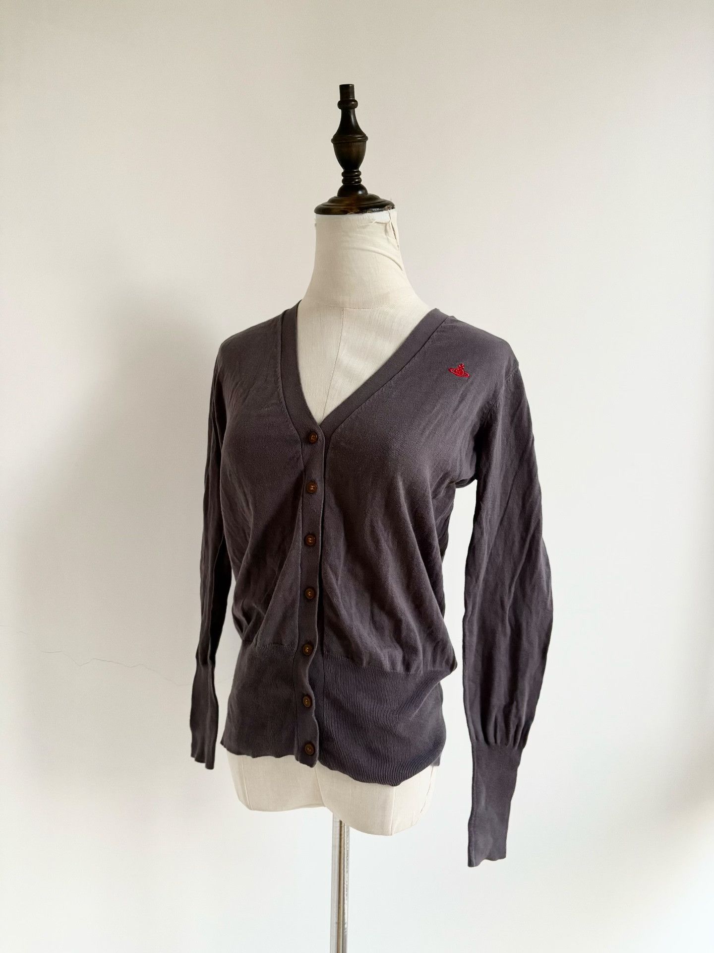 Vivienne Westwood Vivienne Westwood Vintage V-Neck Knit Cardigan Size M / US 6-8 / IT 42-44 - 3 Thumbnail