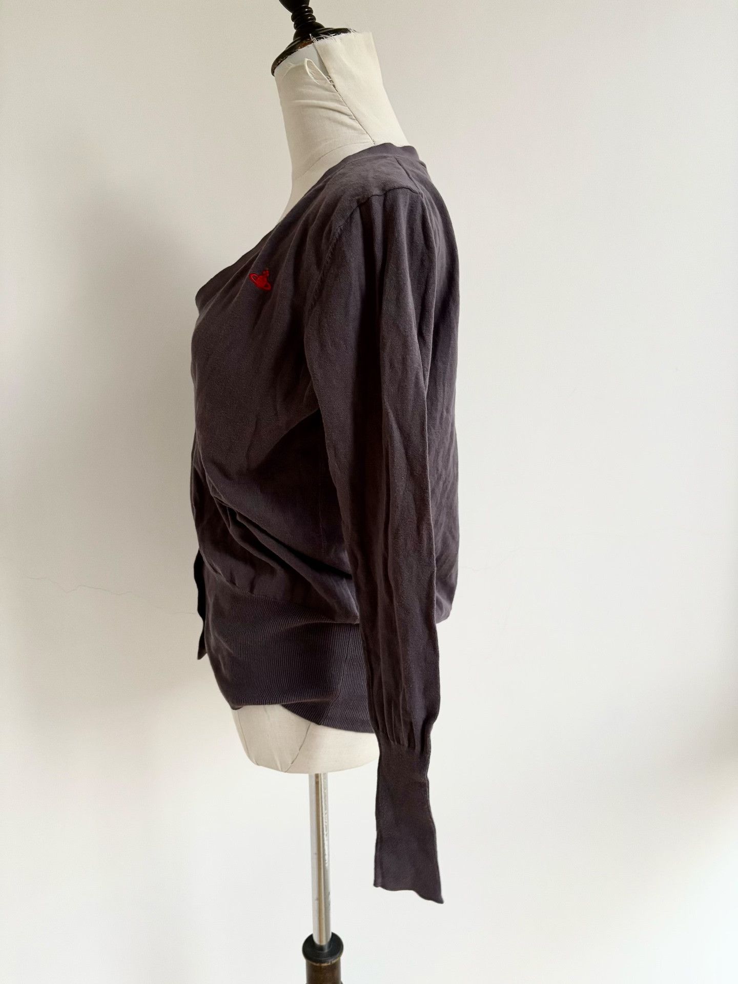 Vivienne Westwood Vivienne Westwood Vintage V-Neck Knit Cardigan Size M / US 6-8 / IT 42-44 - 4 Thumbnail