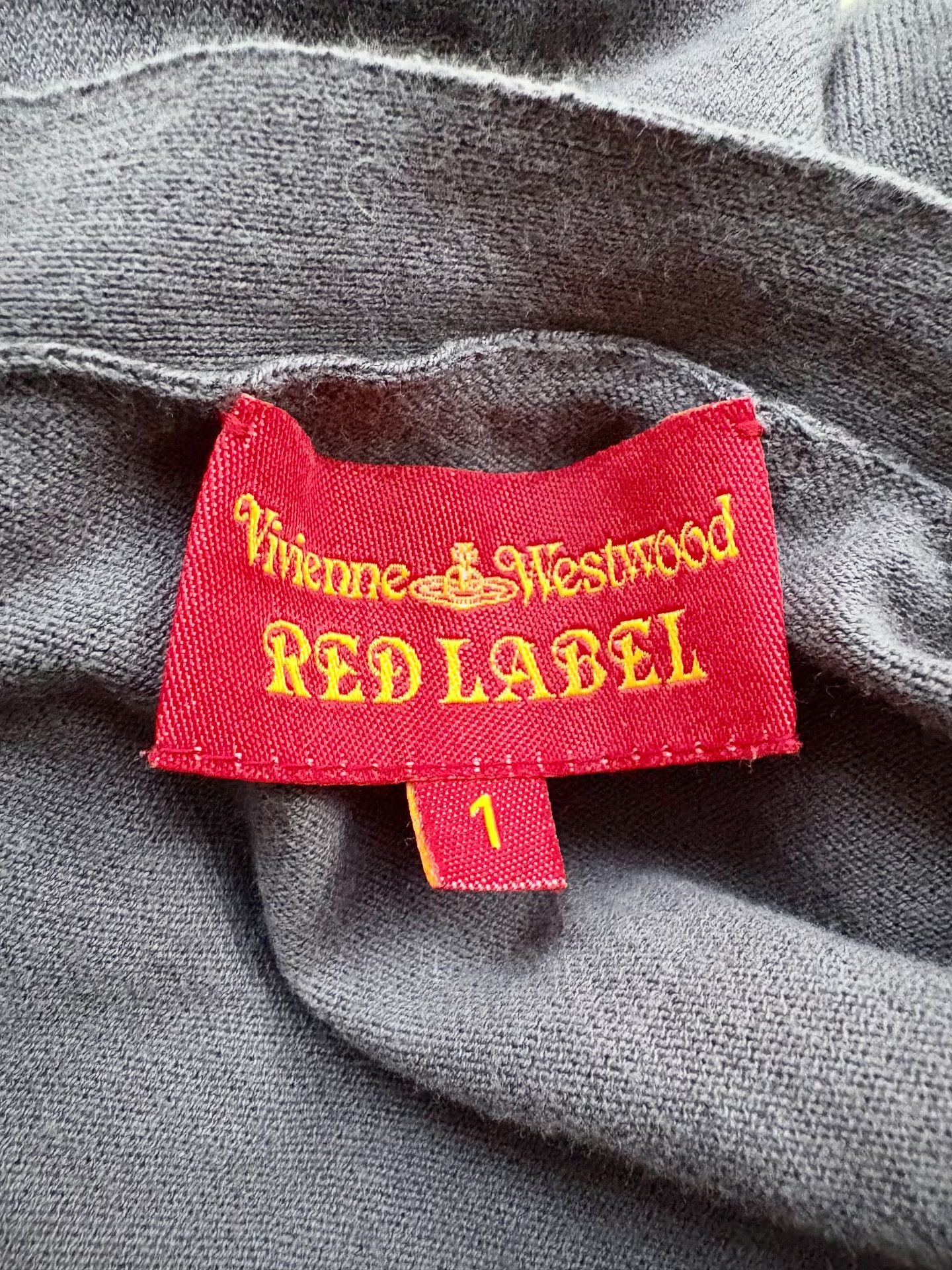 Vivienne Westwood Vivienne Westwood Vintage V-Neck Knit Cardigan Size M / US 6-8 / IT 42-44 - 6 Thumbnail