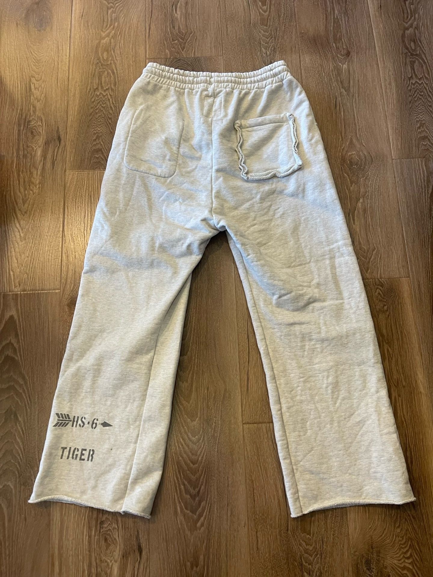 Bow3ry Bow Wow 25AW Washed Wide-Leg Sweatpants Size US 31 - 2 Thumbnail