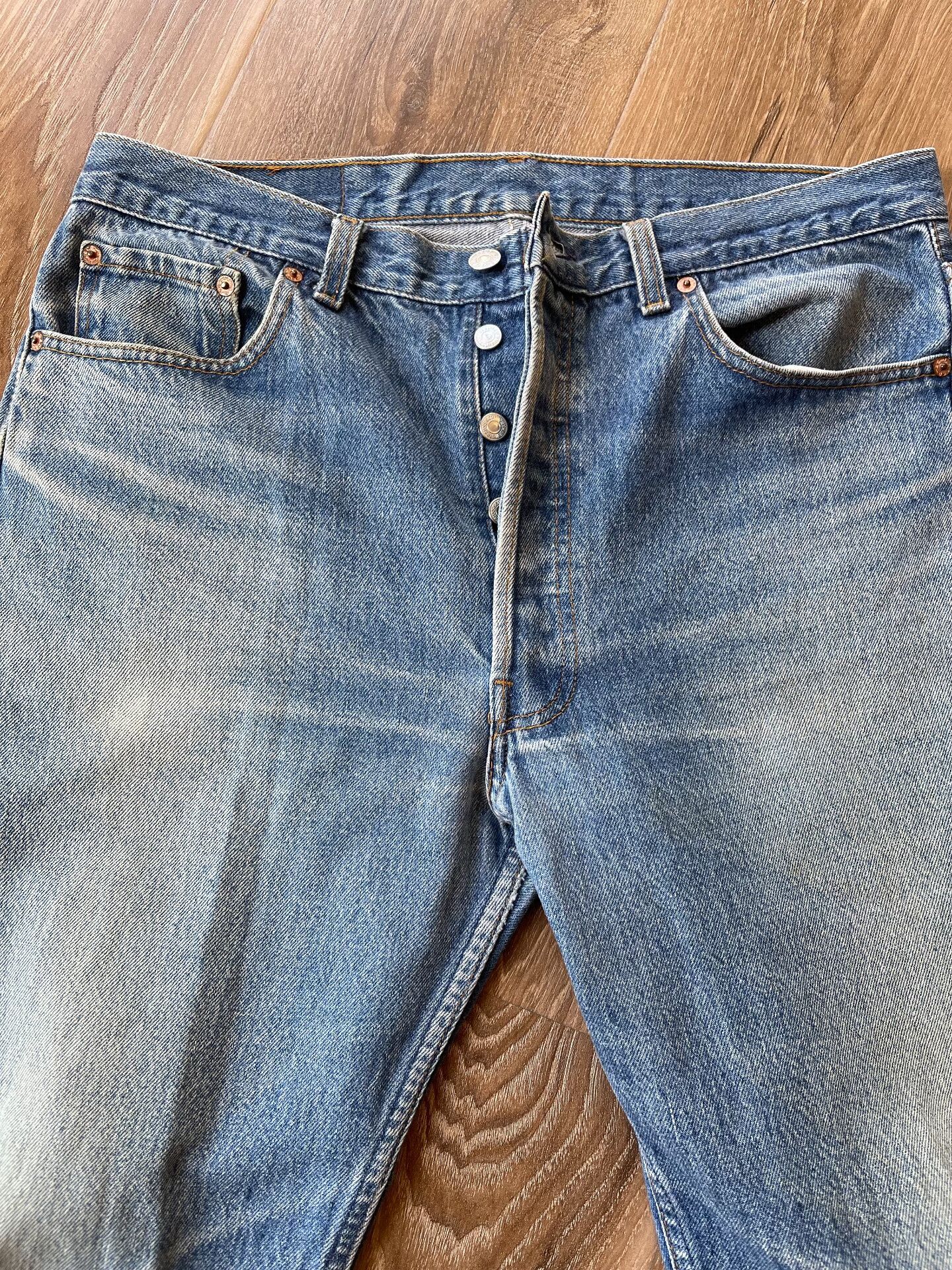 Other Vintage 90s Levi's 501 USA Size US 26 / EU 42 - 3 Thumbnail