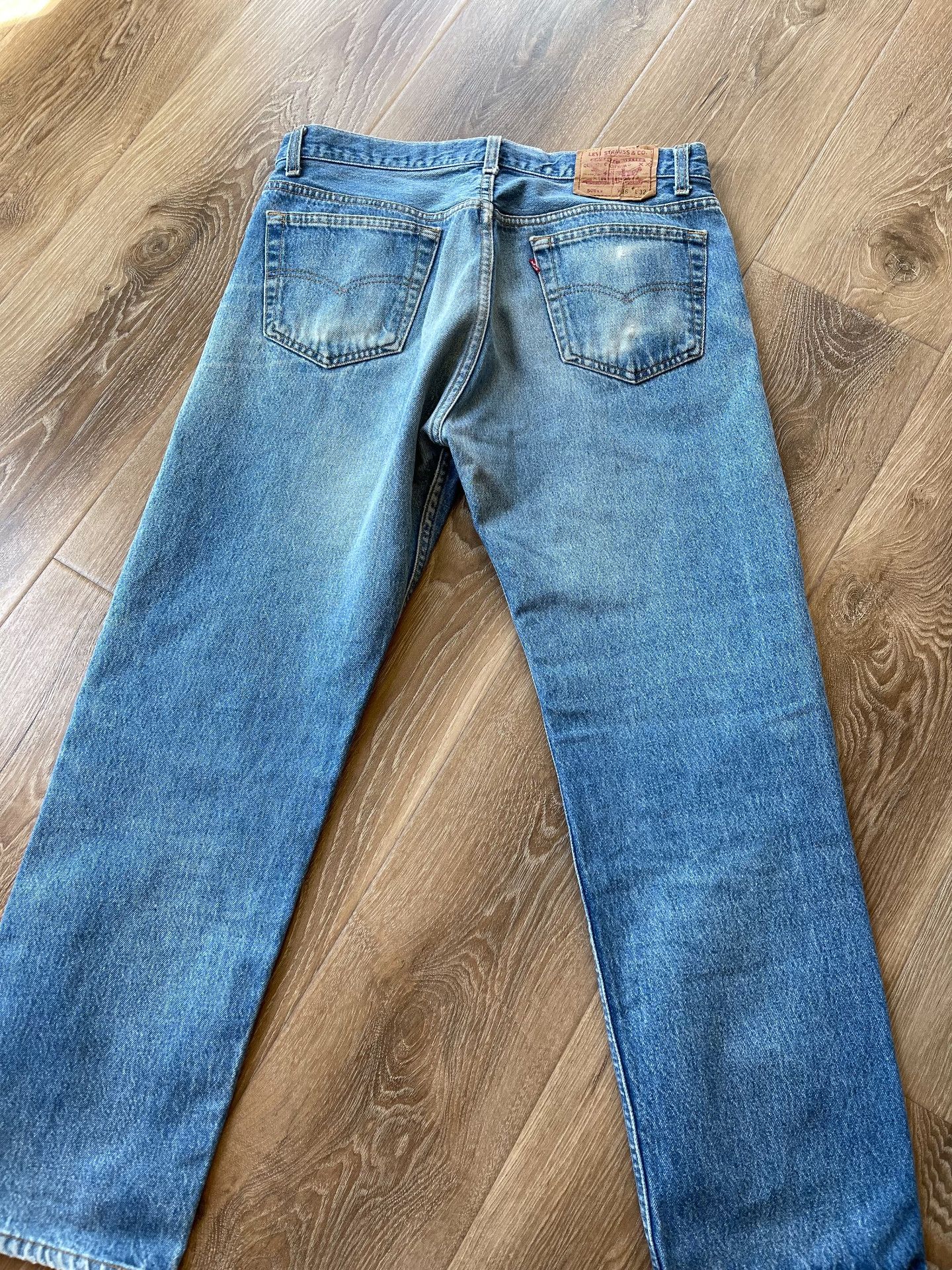 Other Vintage 90s Levi's 501 USA Size US 26 / EU 42 - 2 Thumbnail