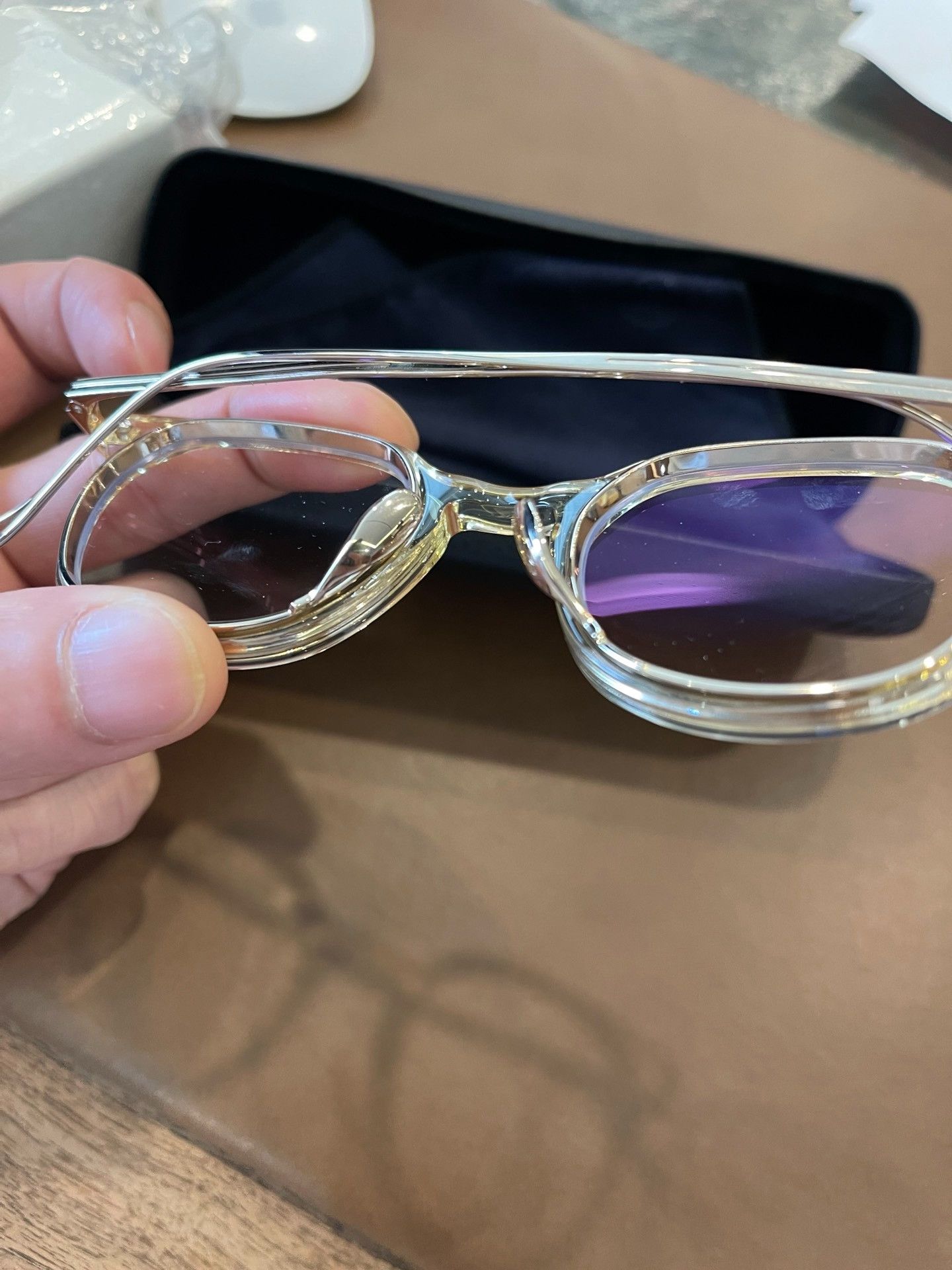 Other Mansei Kame KMN142 Eyeglasses Japan Size ONE SIZE - 5 Thumbnail