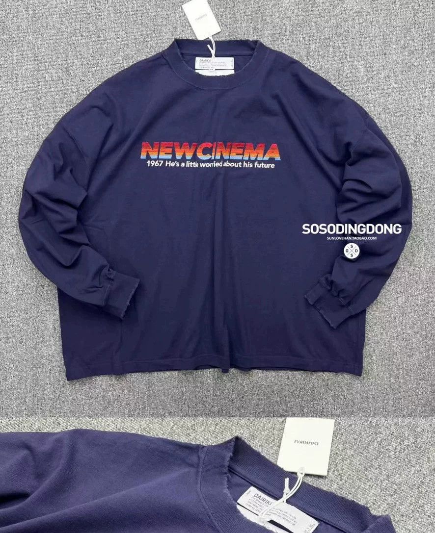Other DAIRIKU New Cinema Wave L/S T-shirt Size US M / EU 48-50 / 2 - 3 Thumbnail