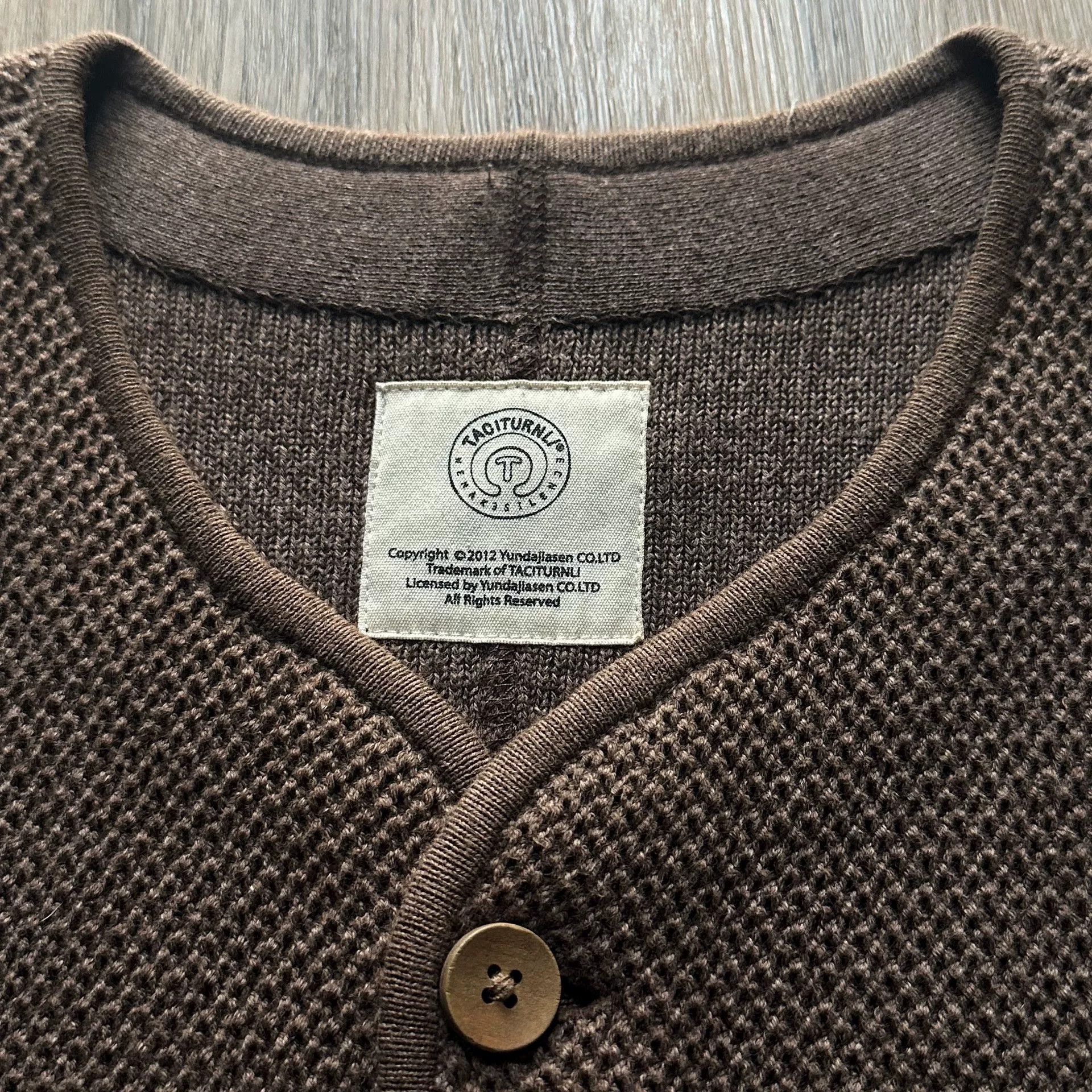 Other Taciturnli Brown Knit Vest 1 Size US S / EU 44-46 / 1 - 3 Thumbnail