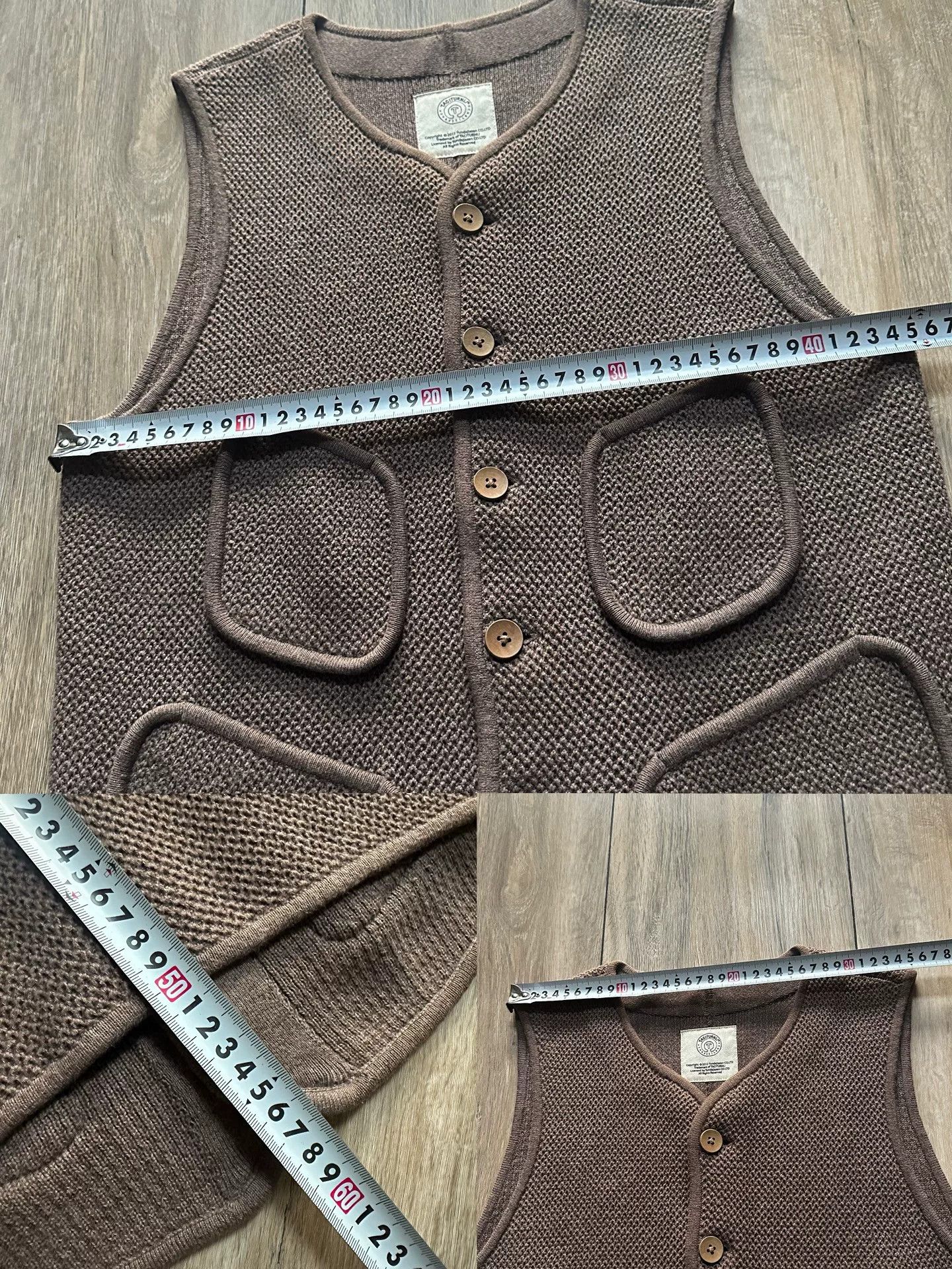 Other Taciturnli Brown Knit Vest 1 Size US S / EU 44-46 / 1 - 9 Thumbnail